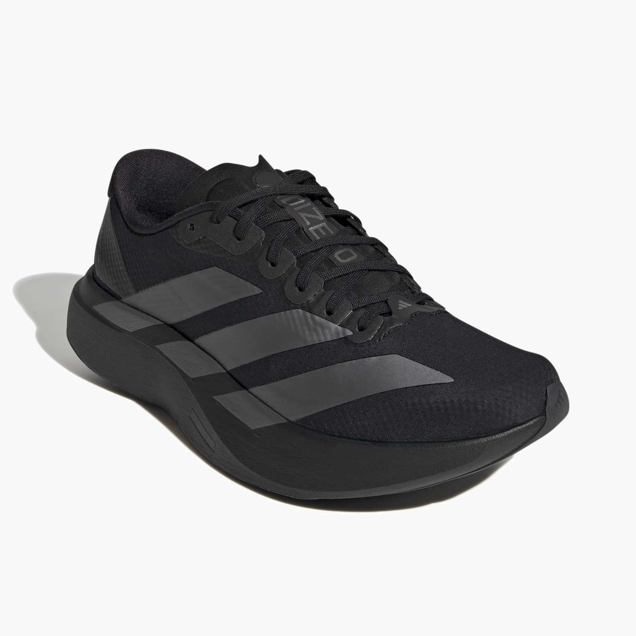 Top front angle shot of Women's Evo SL Woven in Cblack / Ironmt / Cblack