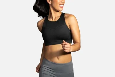 Drive 3 Pocket Run Bra in Black - 5