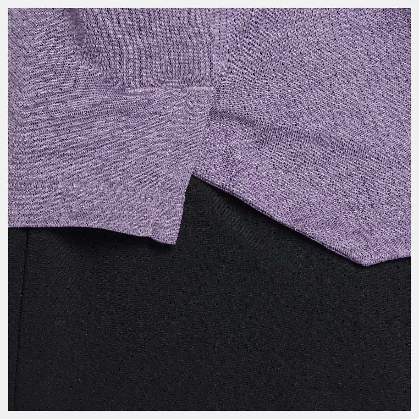 Men s RC Essential Long Sleeve in Candied Violet Heather (MCR) - 5