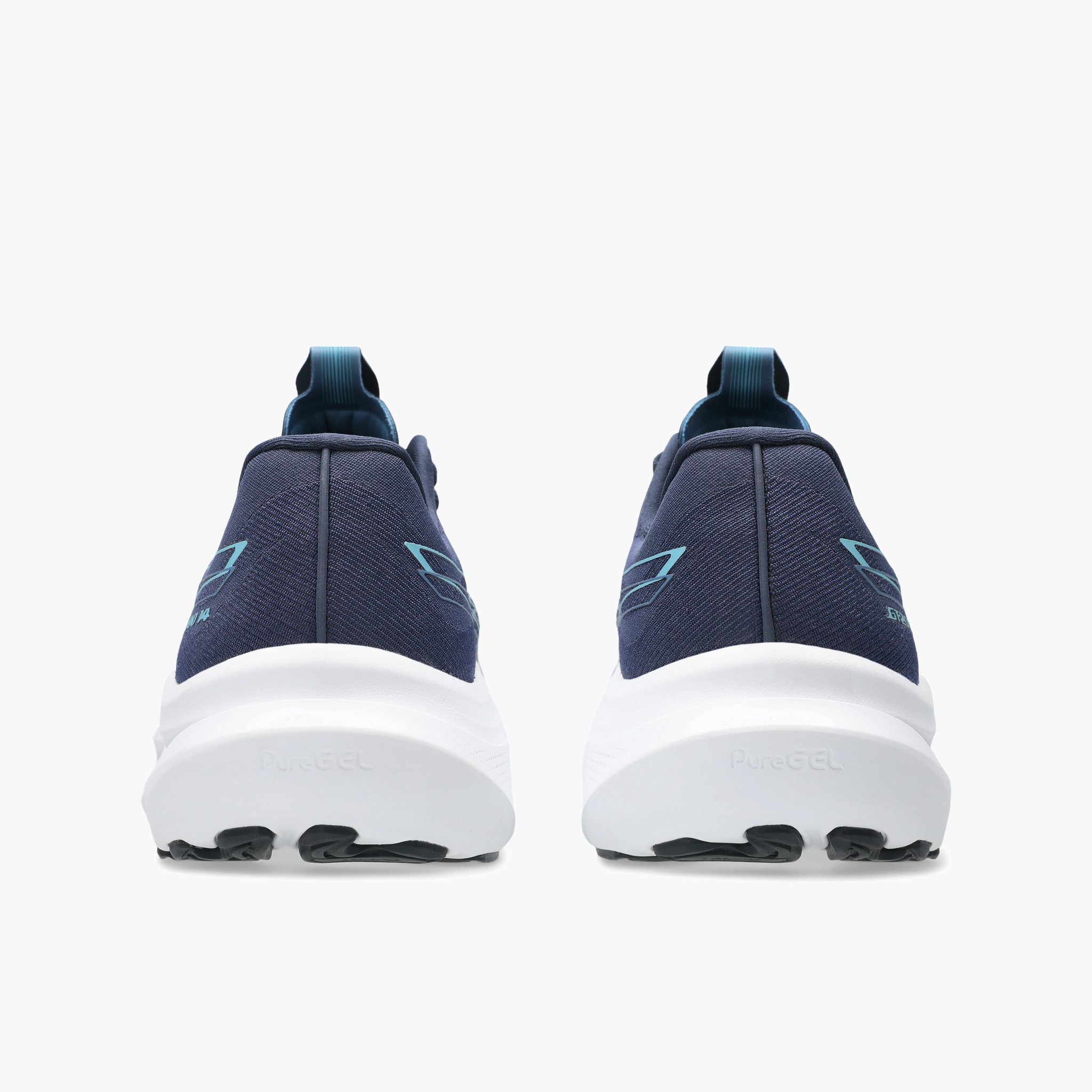 Heel angle shot of Men's GT-2000 14 in Midnight / Stillwater