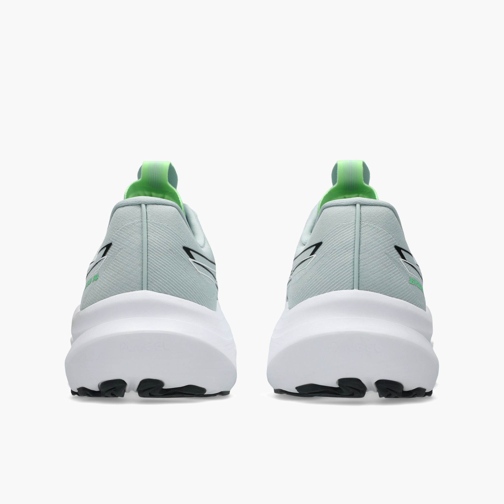 Heel angle shot of Men's GT-2000 14 in Cold Moss / Black