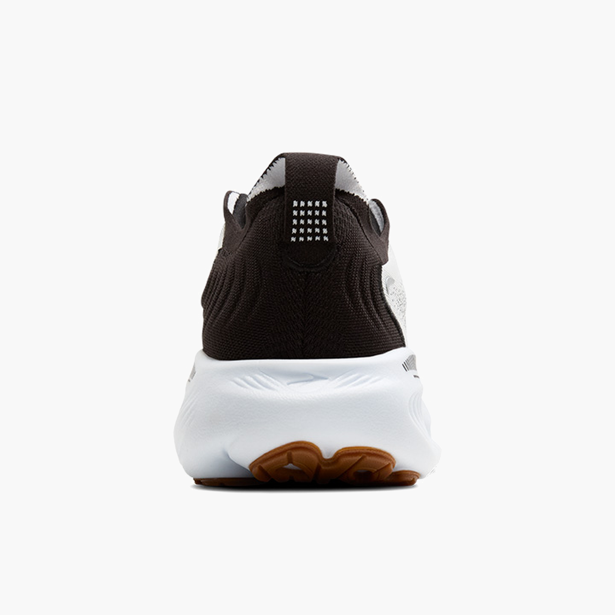 Heel angle shot of Women's Adrenaline GTS 25 in White / Black / White