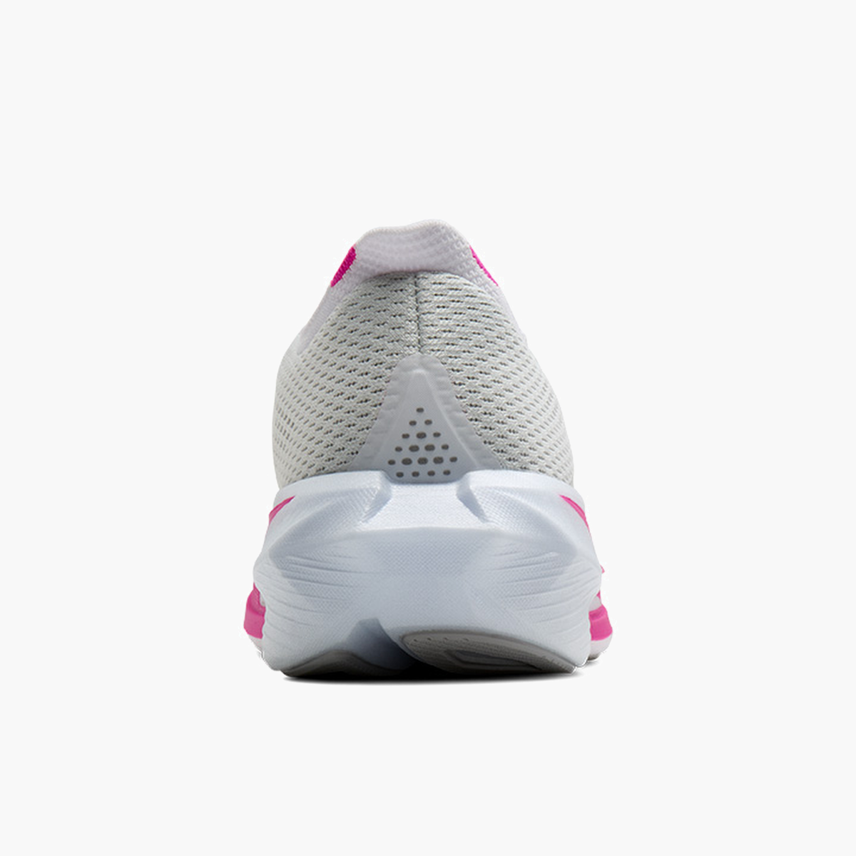 Heel angle shot of Women's Hyperion 3 in White / Luminary / Cyber Pink
