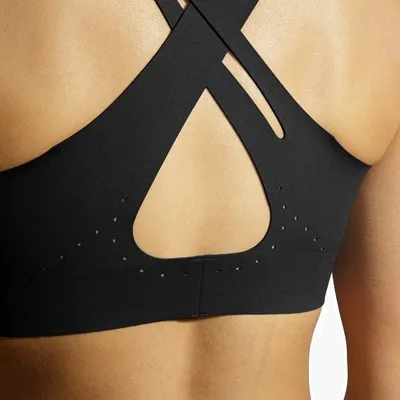 Dare Crossback Bra 2.0 in Black - 6
