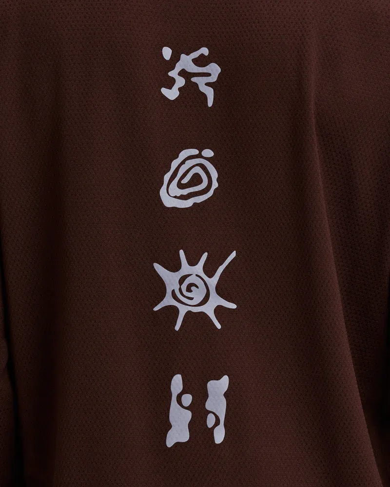 Men s Micromesh Long Sleeve in Cacao - 6