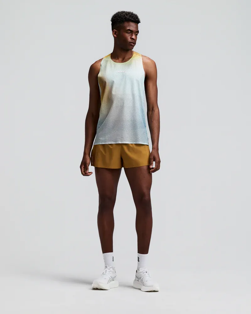 Men s CoolGrid Split Shorts 3 in Copal - 6