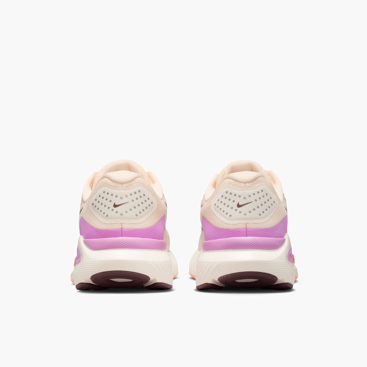 Heel angle shot of Women's Structure 26 in Chalk / Tattoo-Lt Magenta-Orange Pulse