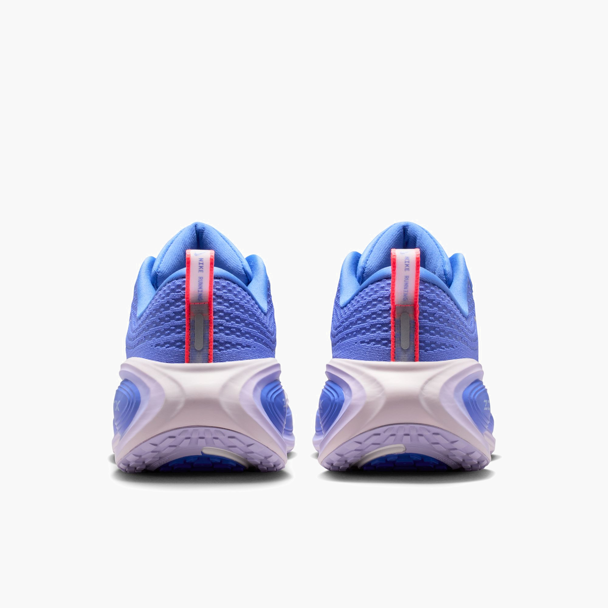 Heel angle shot of Women's Vomero Plus in Sapphire / Light Violet-Violet Mist