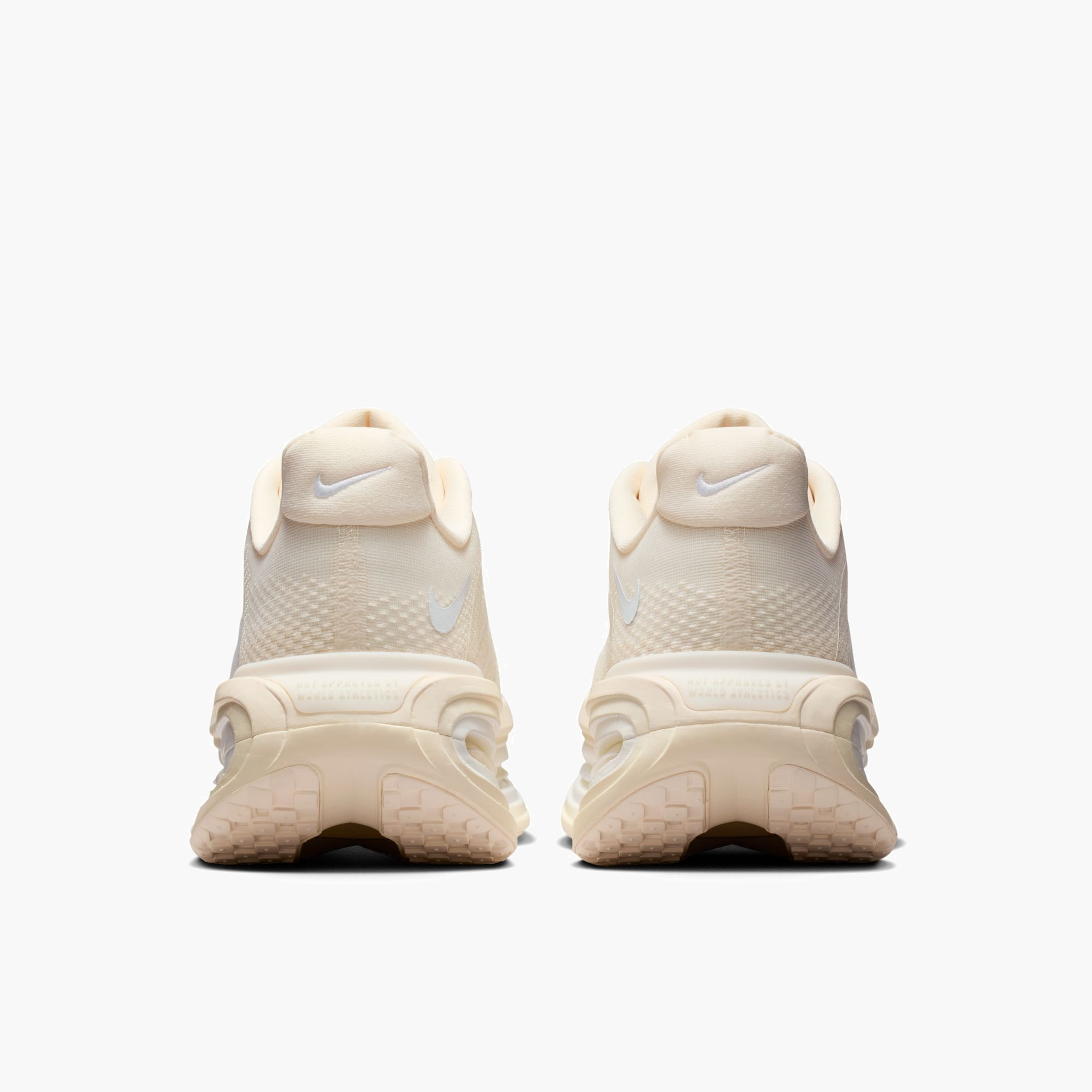 Heel angle shot of Men's Vomero Premium in Chalk / White-Pale Ivory-Summit White