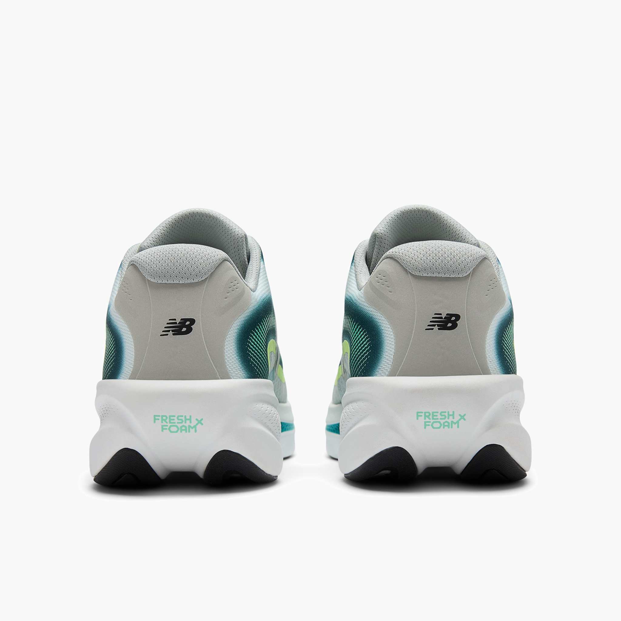 Heel angle shot of Men's Ellipse v1 in Deepend / Glintblue / Medusagreen