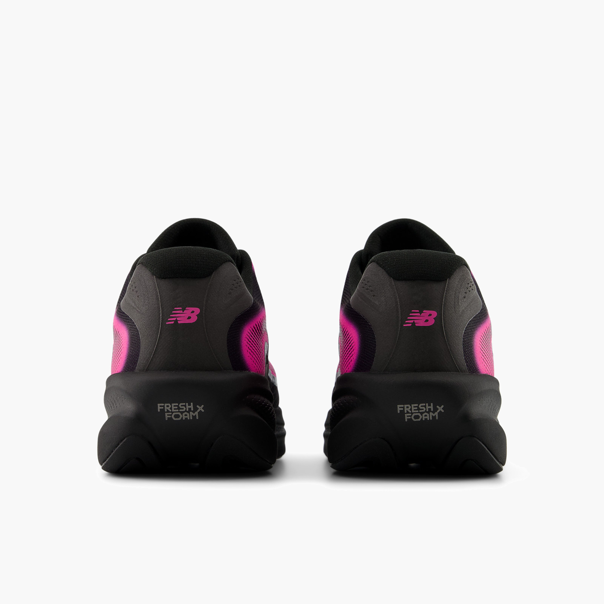 Heel angle shot of Men's Ellipse v1 in Pinkheat / Blackmetallic / Black