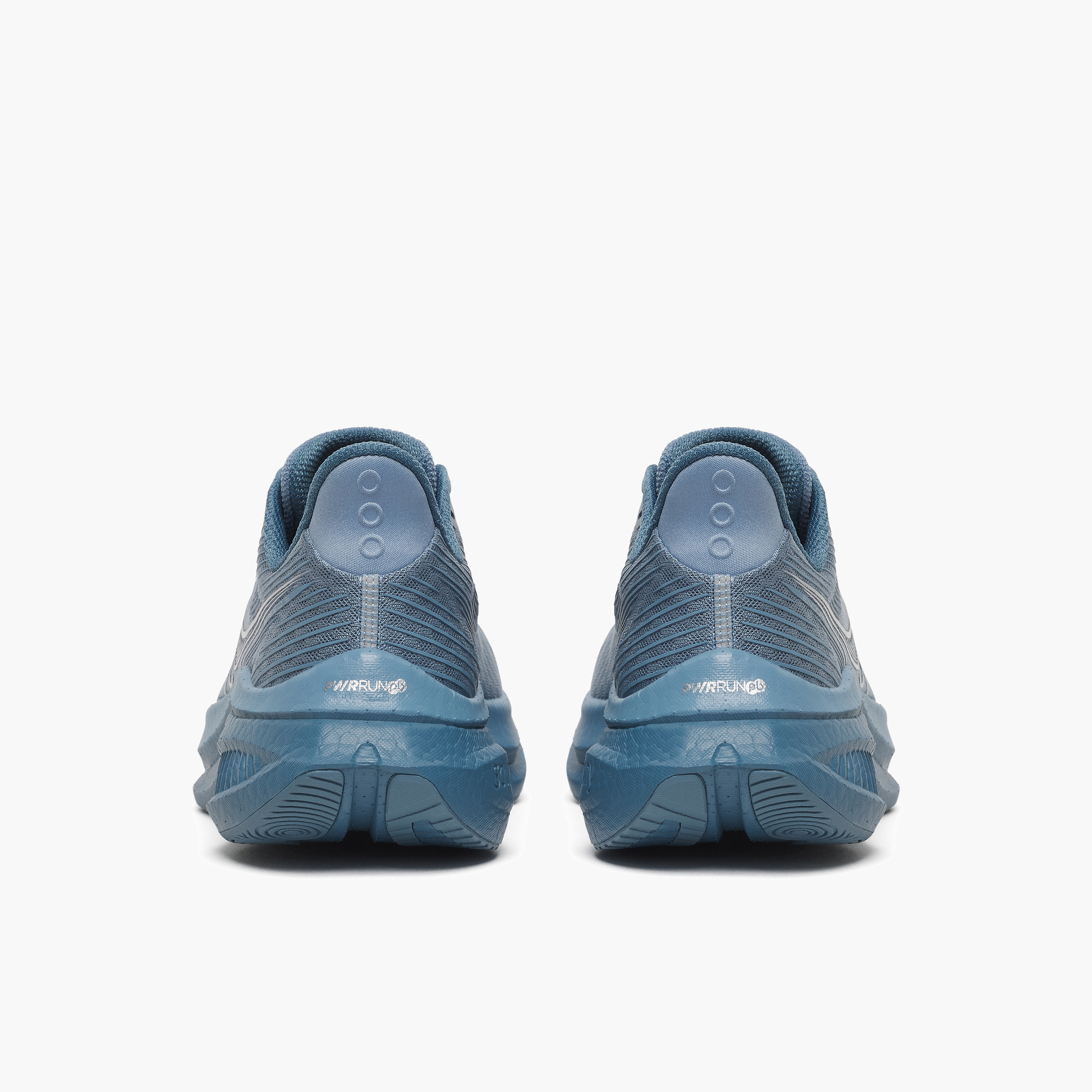 Heel angle shot of Men's Endorphin Speed 5 in Windward / Sil
