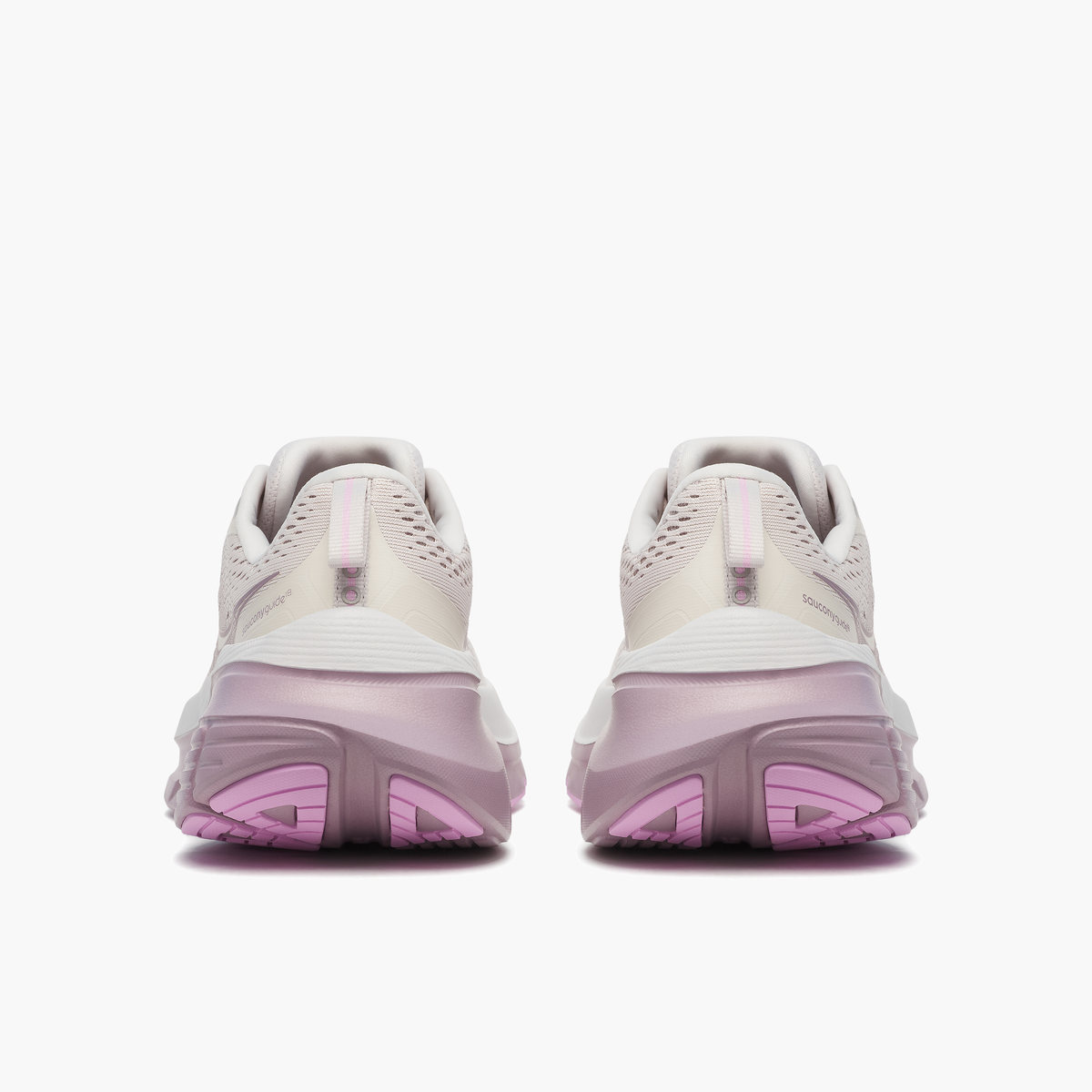 Heel angle shot of Women's Guide 18 in Moon/quail
