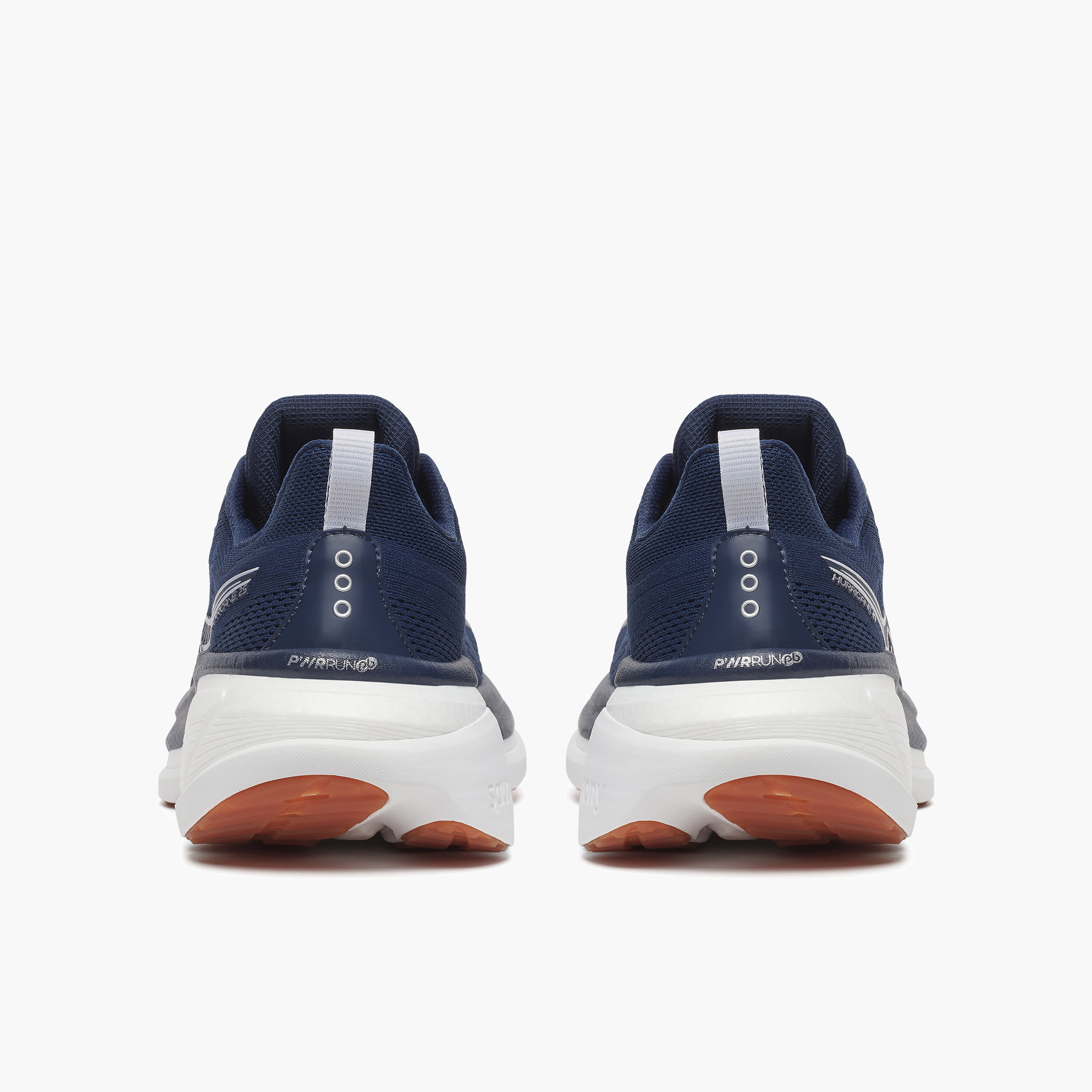 Heel angle shot of Men's Hurricane 25 in Navy / Cloud