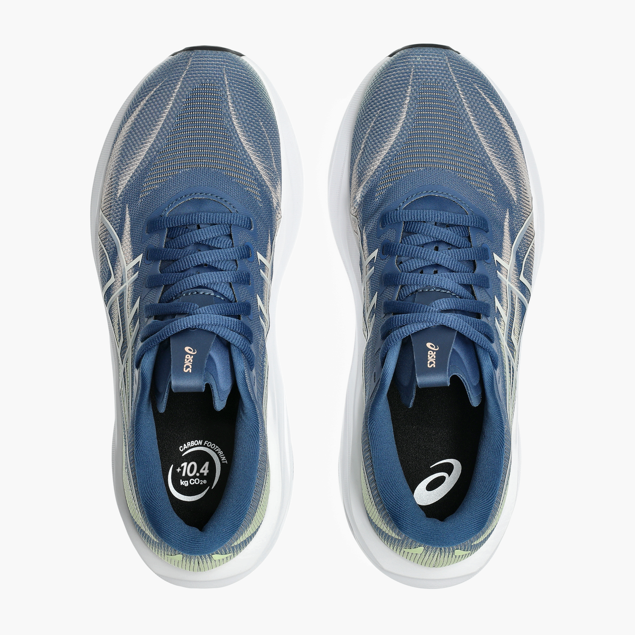 Overhead angle shot of Women's GT-2000 15 in Grand Shark / Cantaloupe