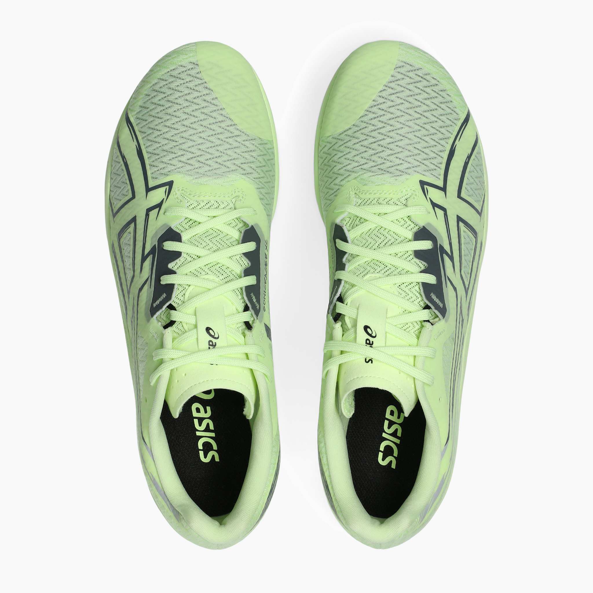 Overhead angle shot of All Gender Sonicracer XC in Illuminate Yellow / Black