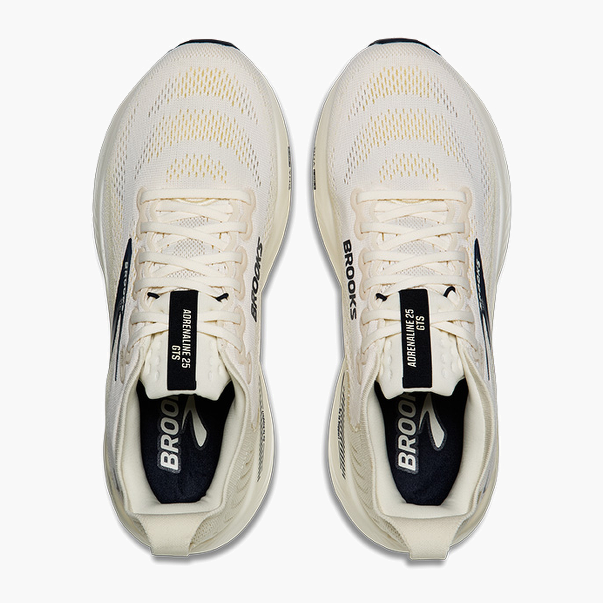 Overhead angle shot of Men's Adrenaline GTS 25 in Arctic Wolf / Rutabaga / Navy