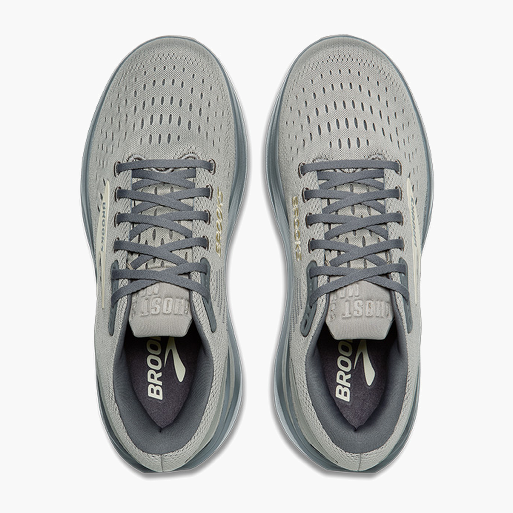 Overhead angle shot of Men's Ghost Max 3 in Rockridge / Poppyseed / Sand