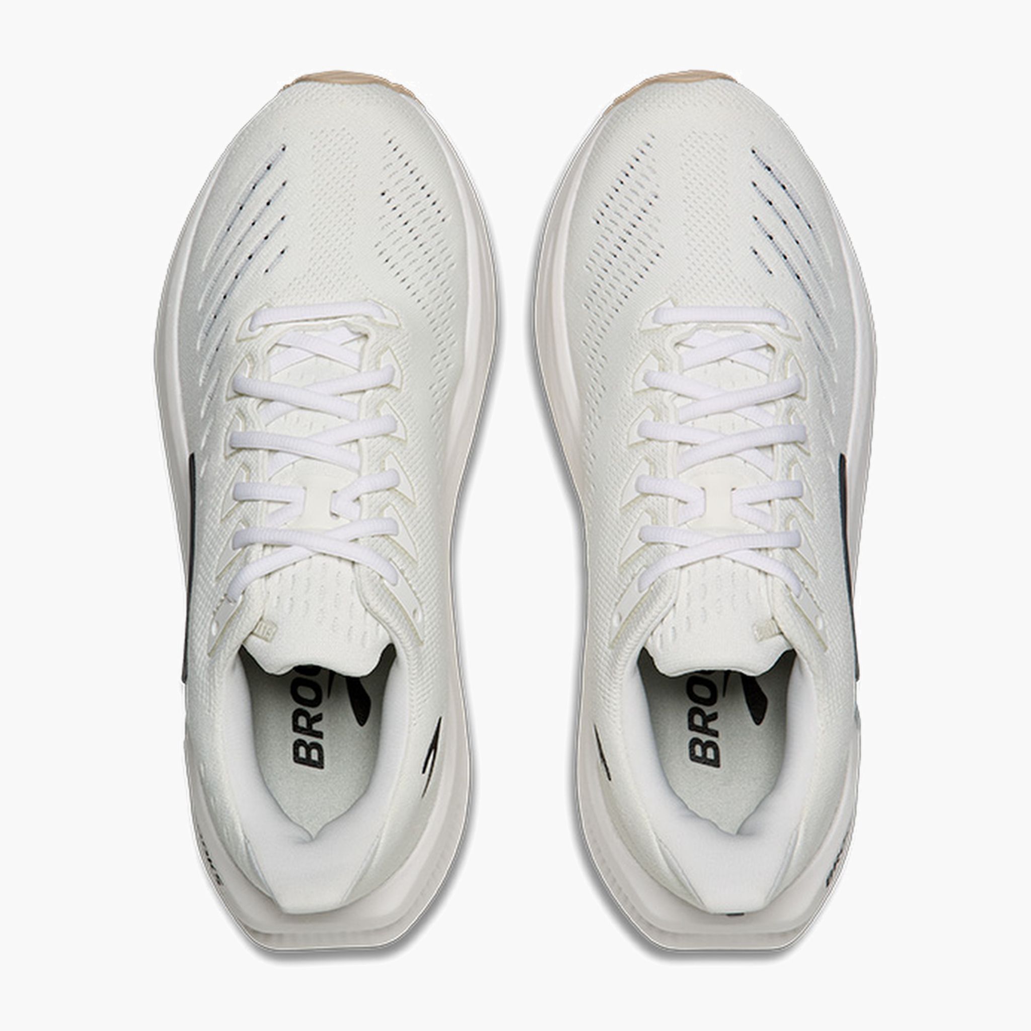 Overhead angle shot of Men's Glycerin Max 2 in White / Black / Chateau Gray