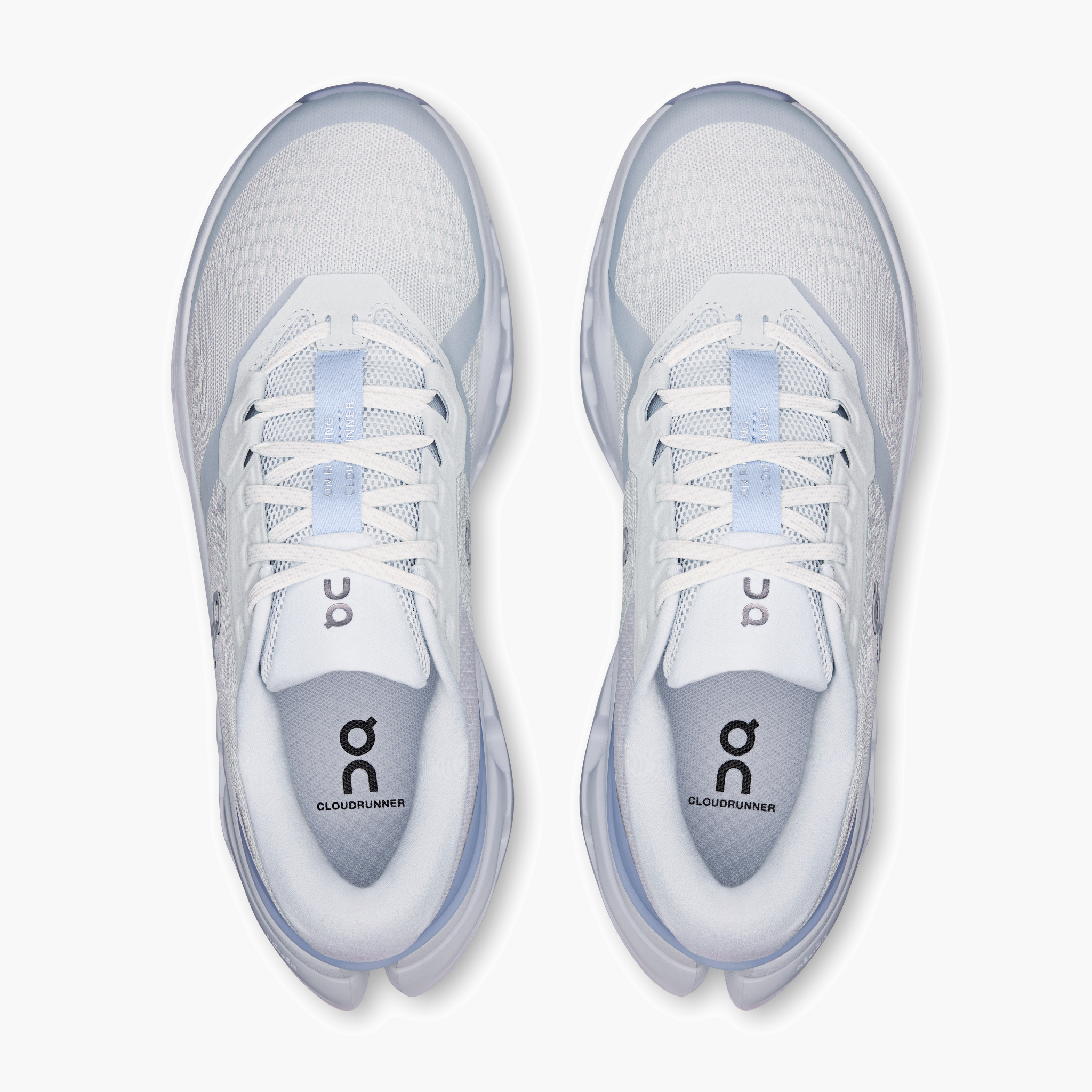 Overhead angle shot of Women's Cloudrunner 3 in Heather | Marsh