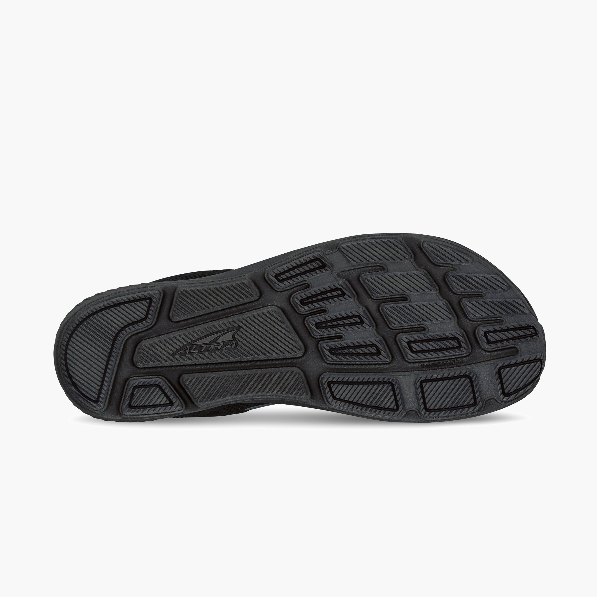 Overhead angle shot of Women's Escalante 4 in Black / Iridescent