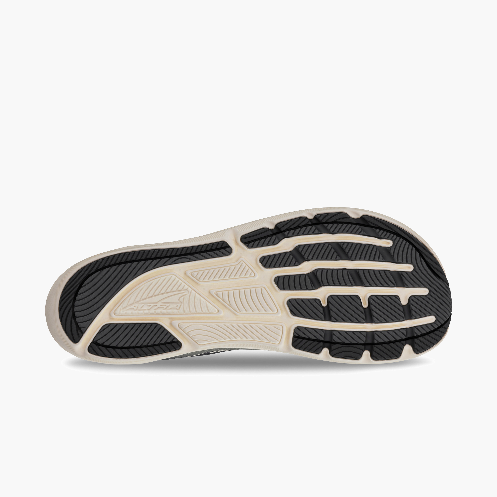 Overhead angle shot of Men's Torin 8 in Black / White
