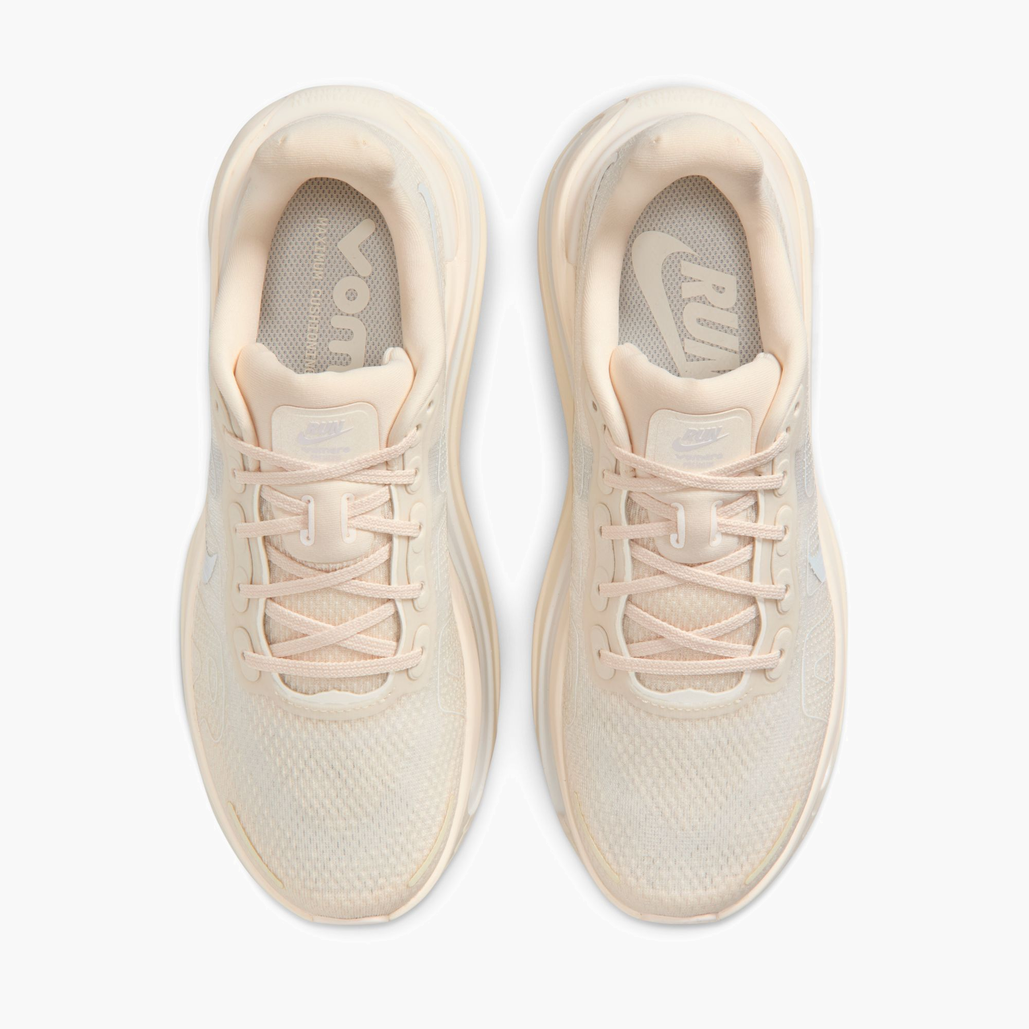 Overhead angle shot of Men's Vomero Premium in Chalk / White-Pale Ivory-Summit White