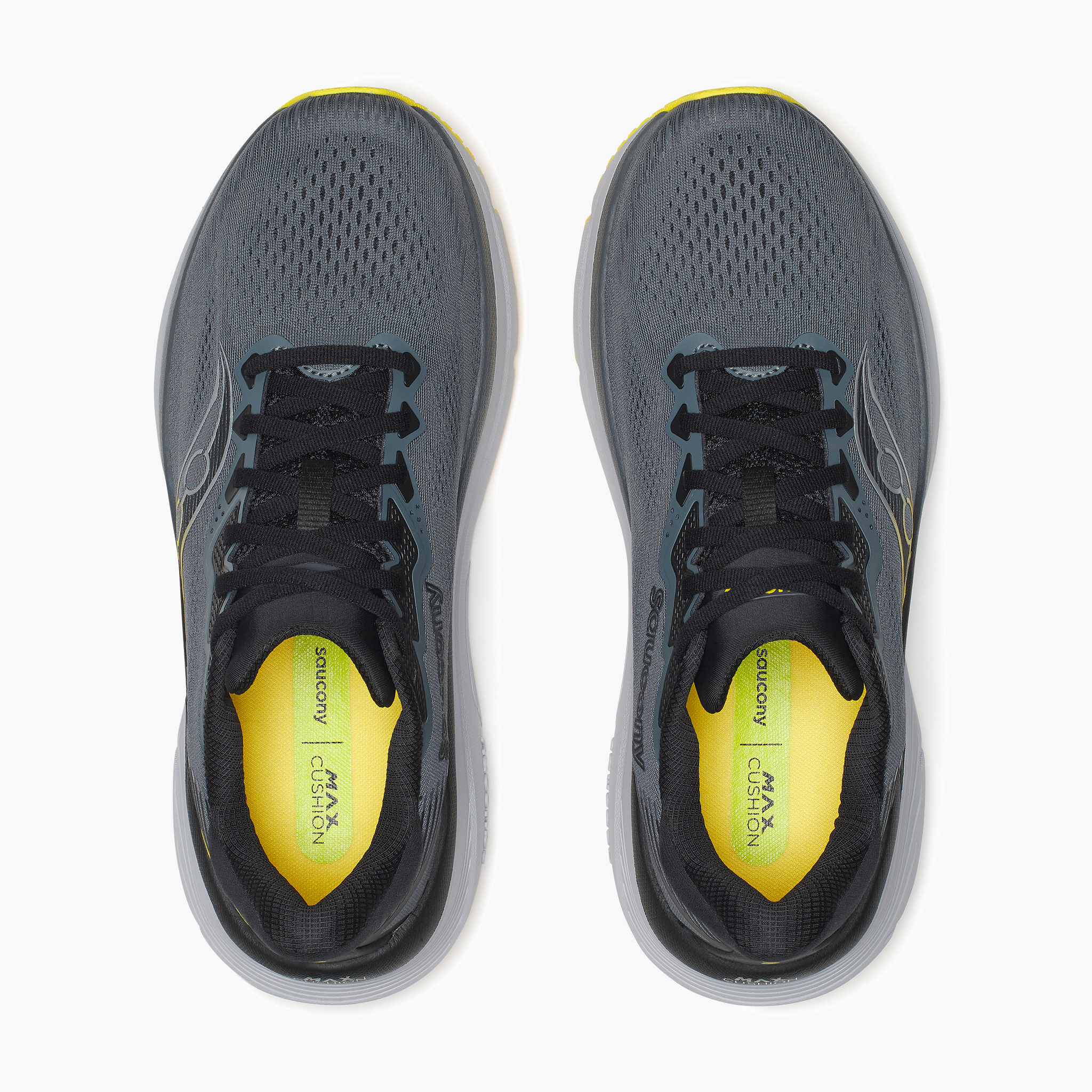 Overhead angle shot of Men's Guide 19 in Anchor / Black