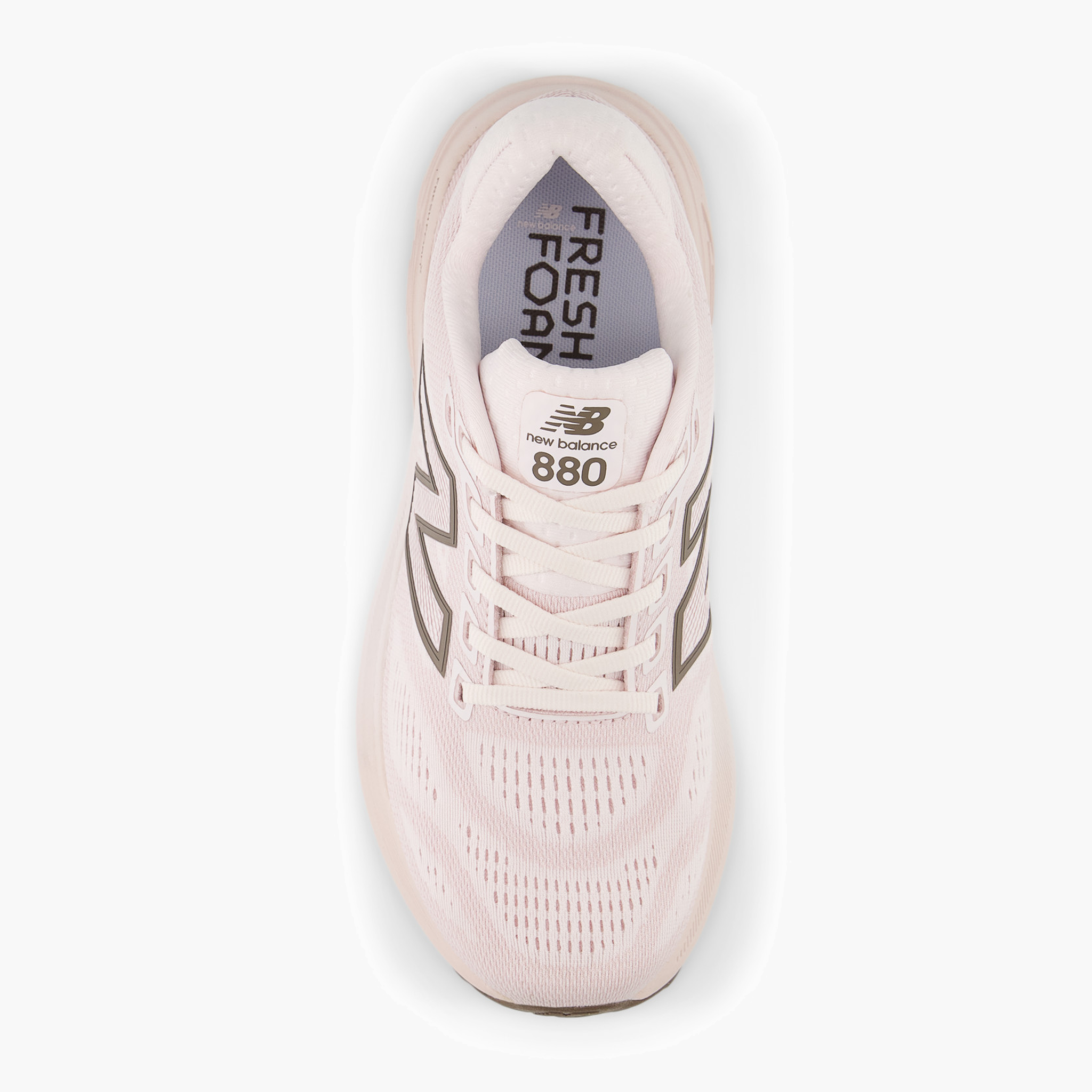 Overhead angle shot of Women's 880 v15 in Pinksalt / Cortado