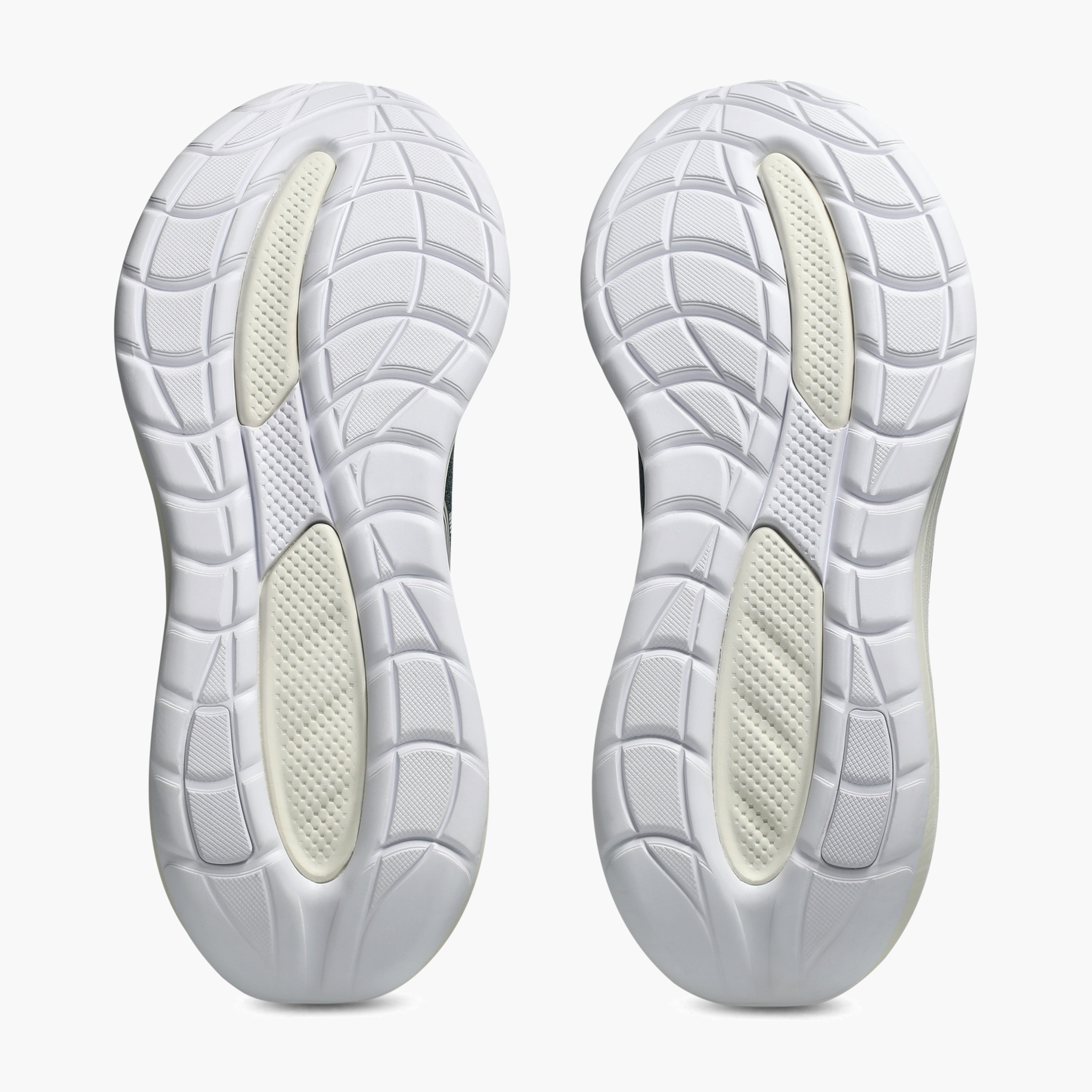 Sole angle shot of Men's Gel-Cumulus 28 in Dusty Fern / Ivory
