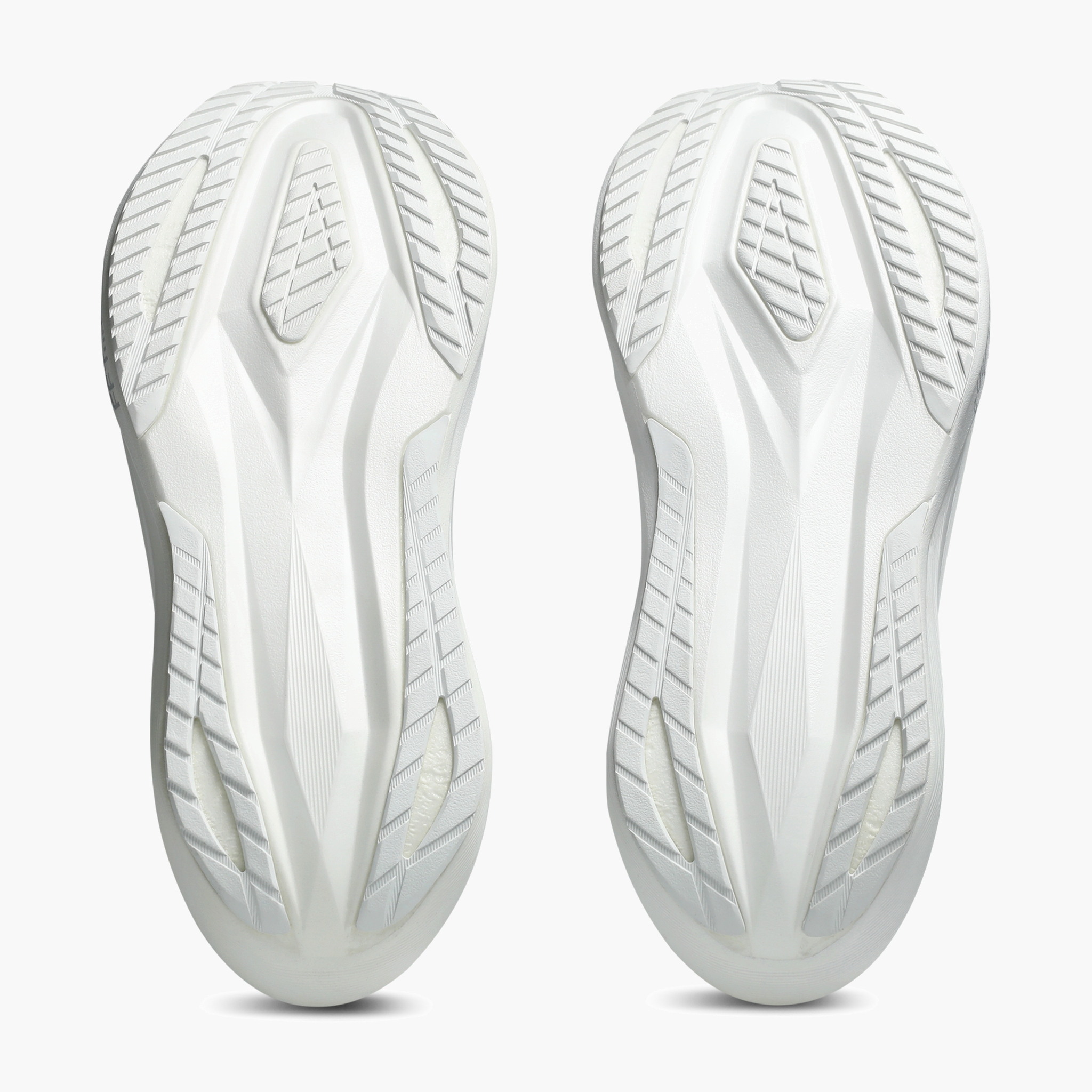 Sole angle shot of All Gender Megablast in White / Piedmont Grey