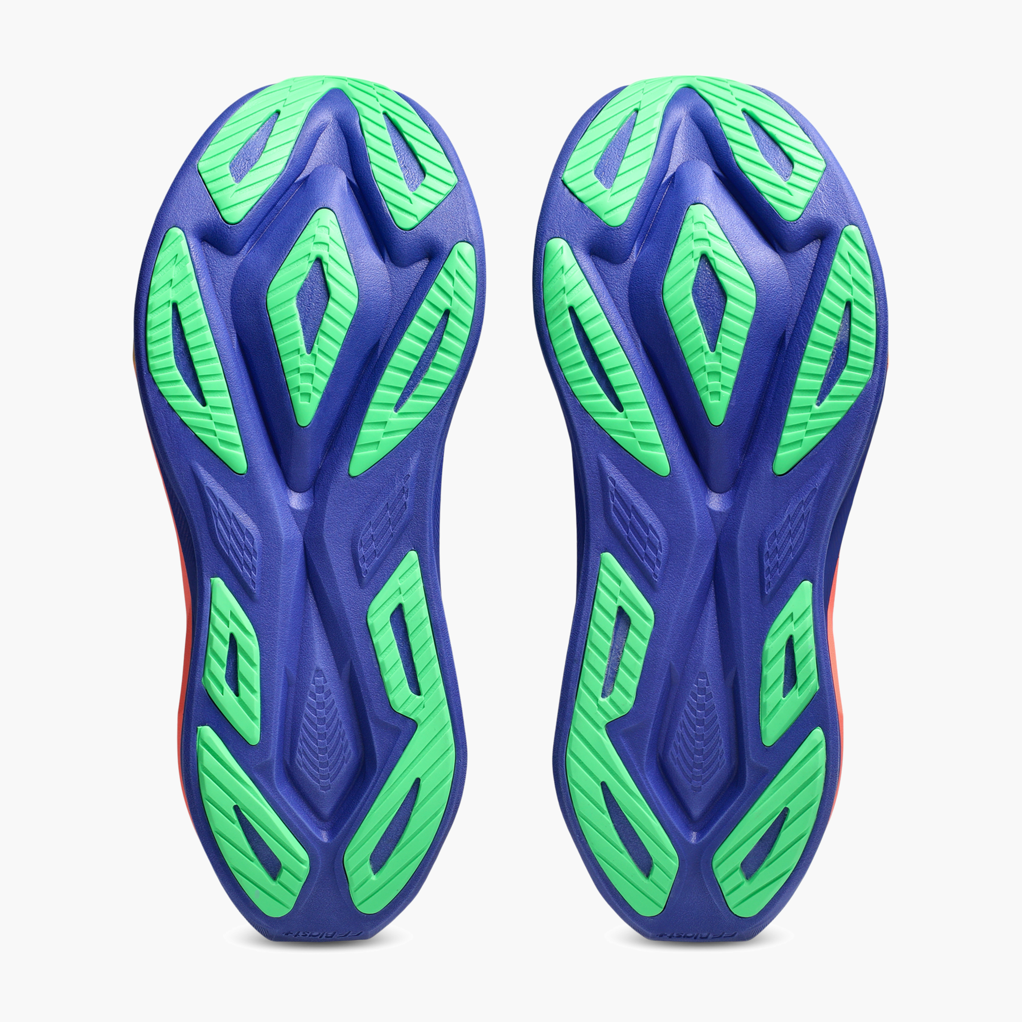 Sole angle shot of All Gender Superblast 3 in Cobalt Burst / Light Orange