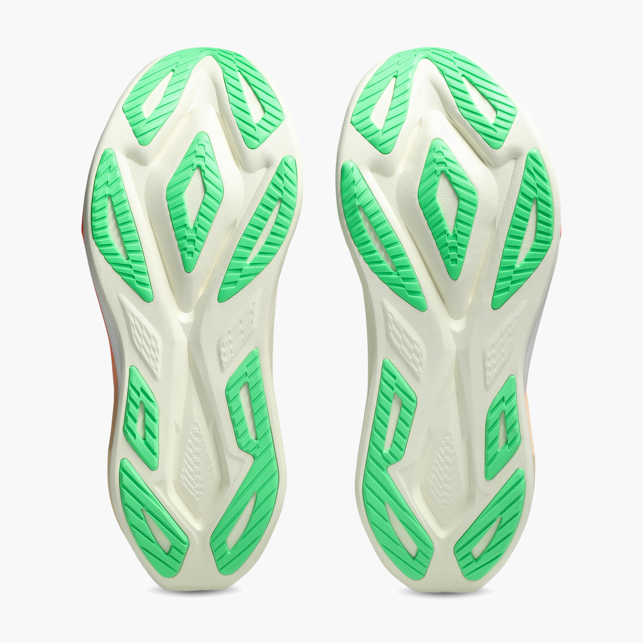 Sole angle shot of All Gender Superblast 3 in Seashell / Sun Coral
