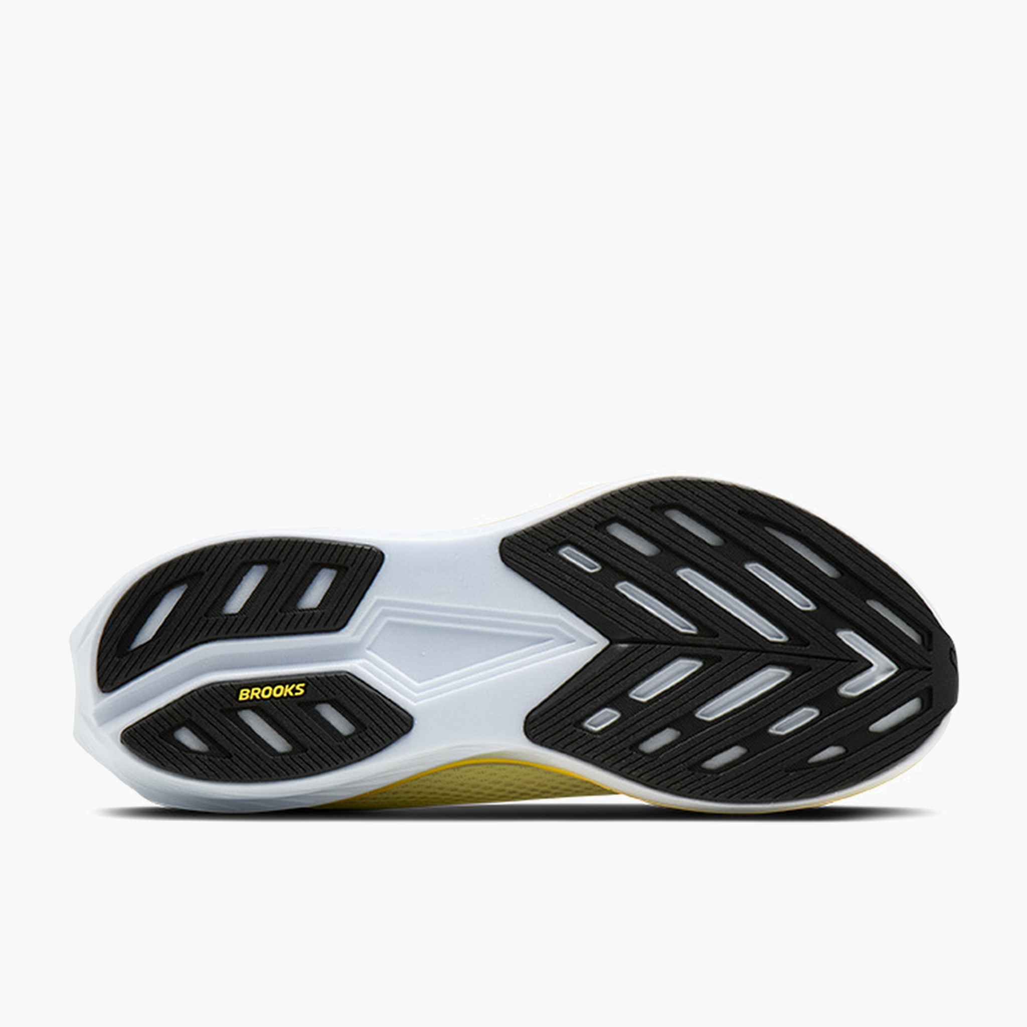 Sole angle shot of Men's Hyperion 3 in Luminary / Black / Yellow