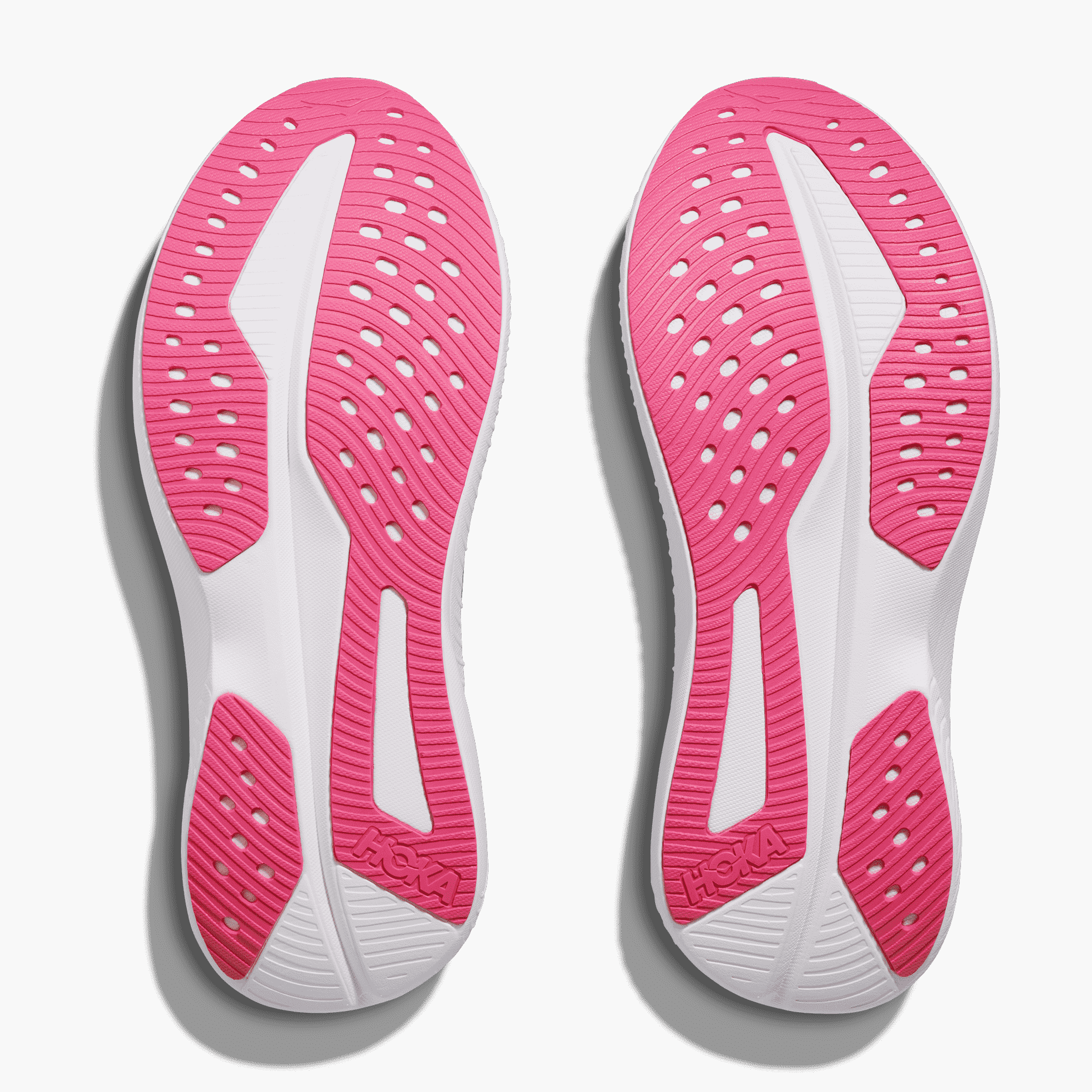 Sole angle shot of Women's Mach 6 in Jadeite / Alpine Blue