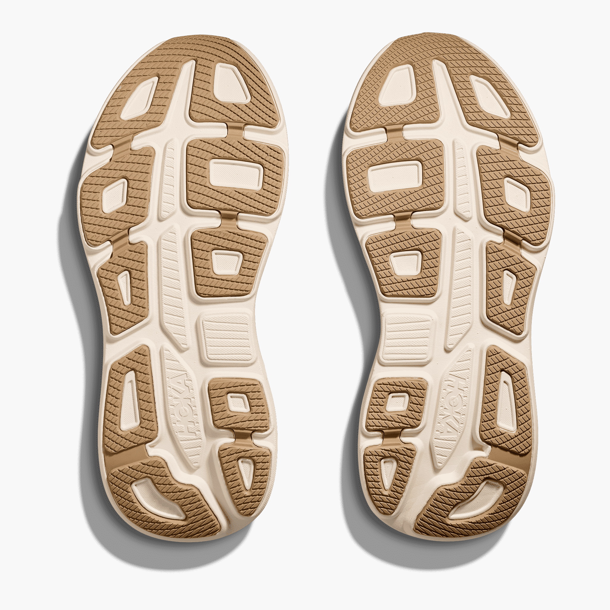 Sole angle shot of Men's Bondi 9 in Stucco / Grout