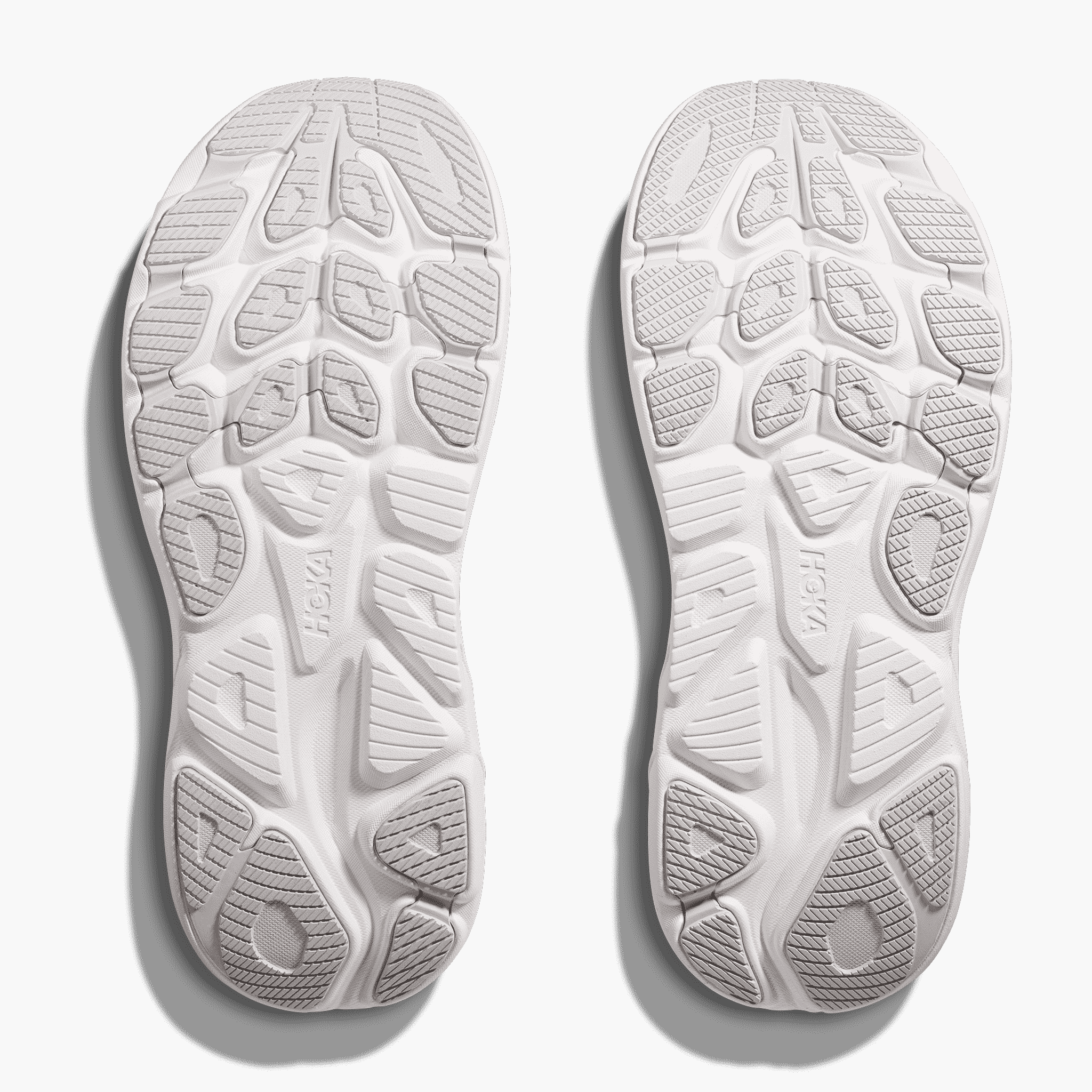 Sole angle shot of Women's Clifton 10 in Cosmic Grey / Stardust