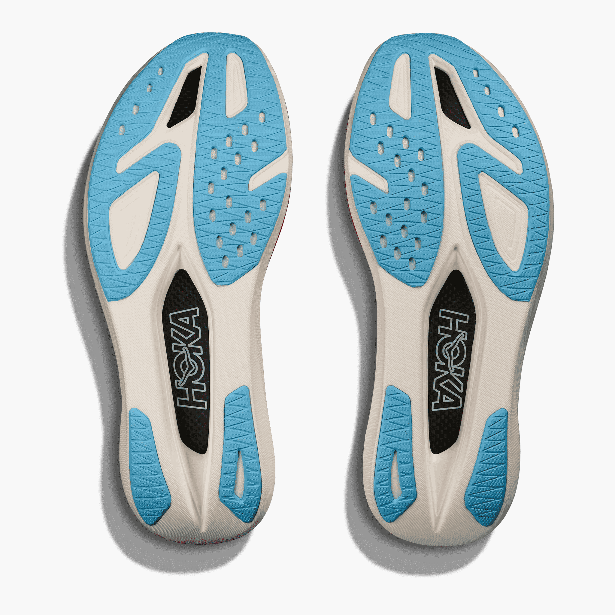 Sole angle shot of All Gender Rocket X 3 in Alabaster / Frost