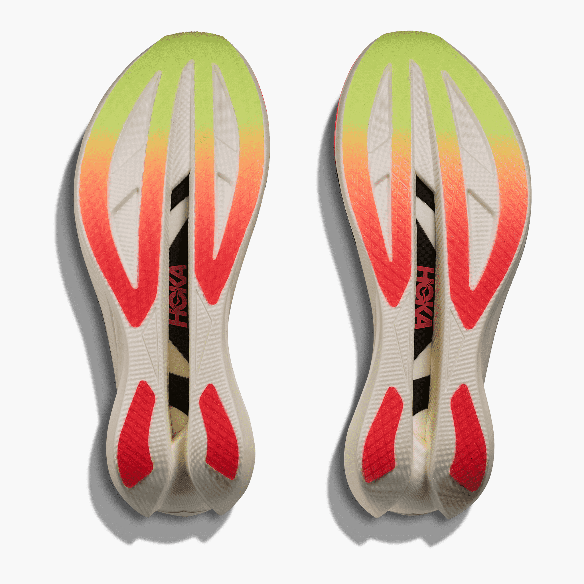 Sole angle shot of All Gender Cielo X1 3.0 in Neon Yuzu / Thyme