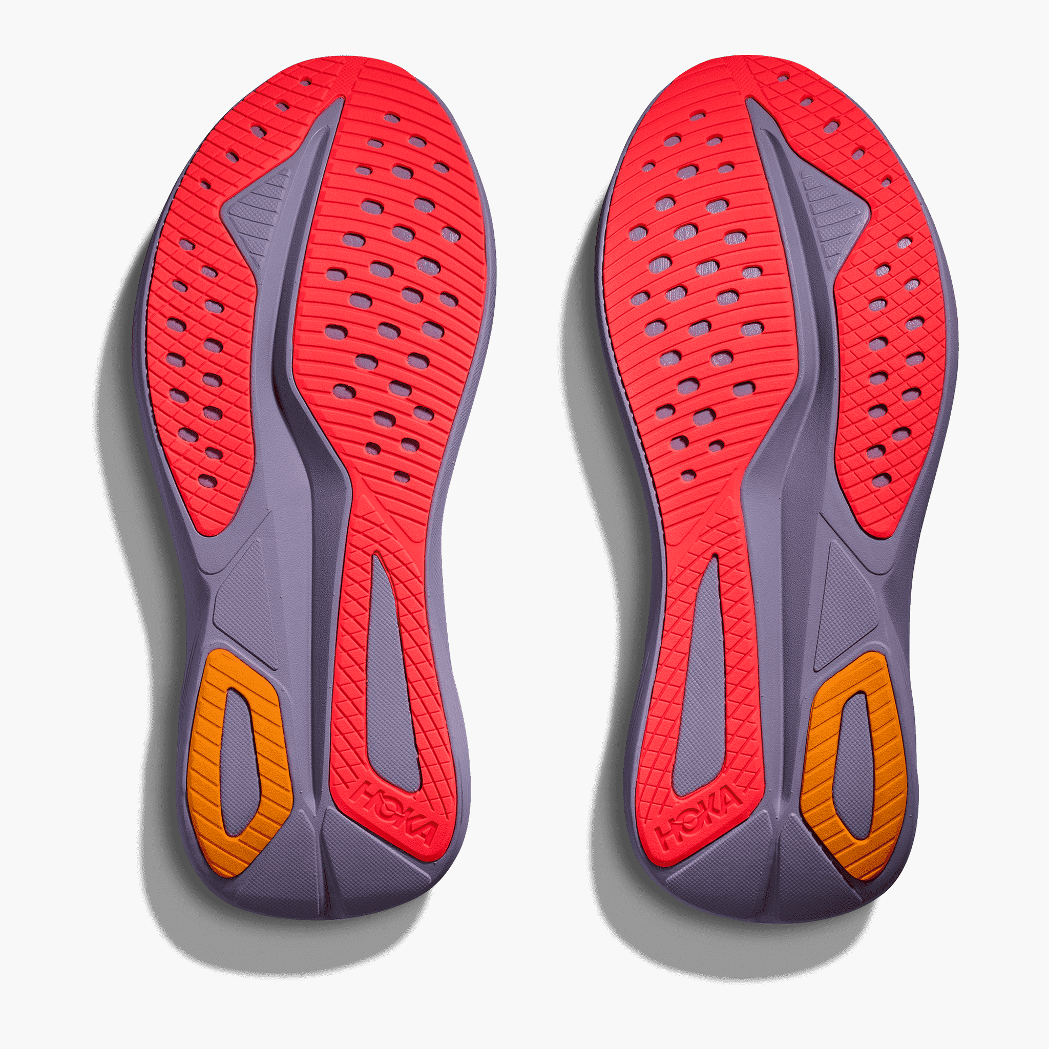 Sole angle shot of Women's Mach 7 in Berry Jam / Berry Patch