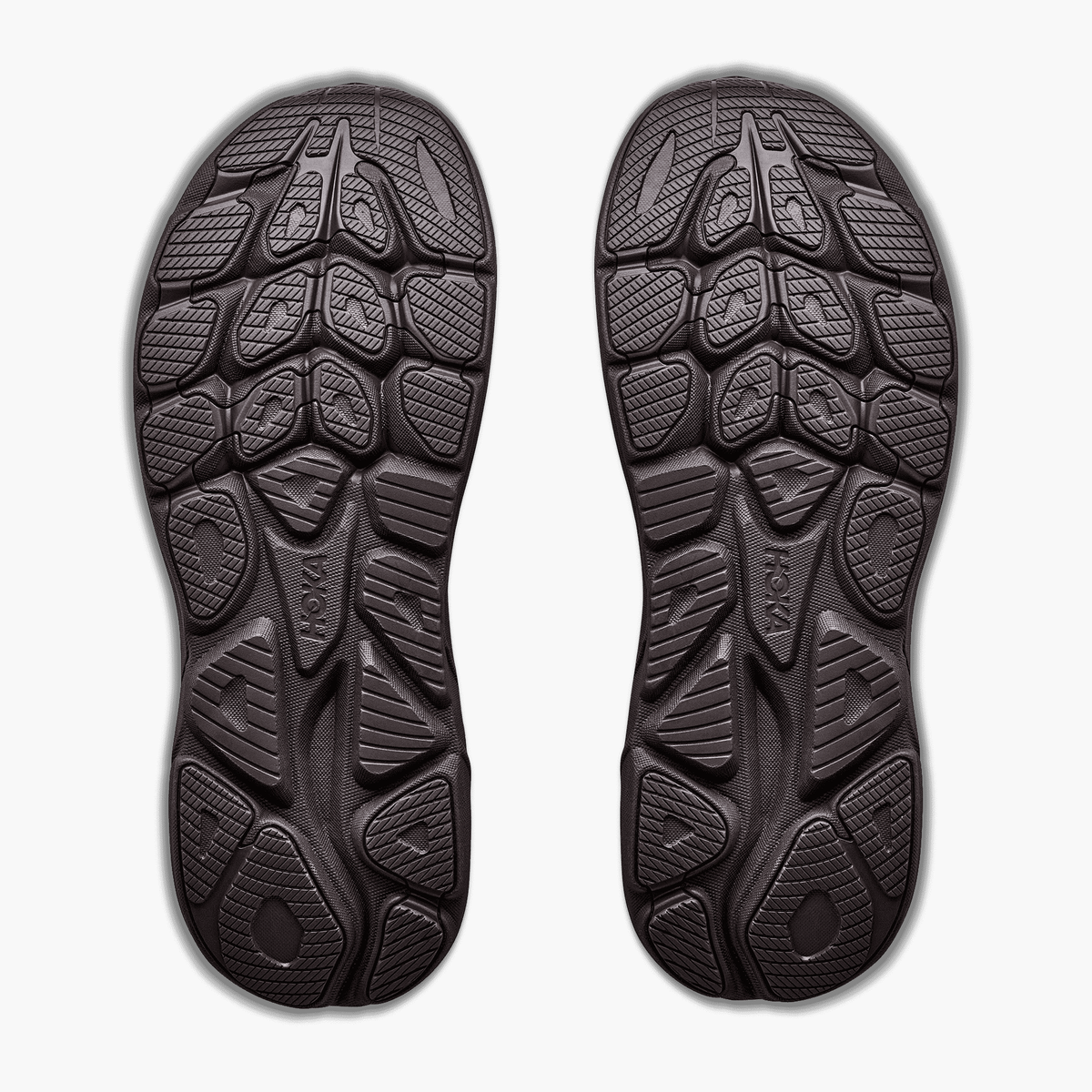 Sole angle shot of Men's Clifton 11 in Boulder Grey / Pebble Grey