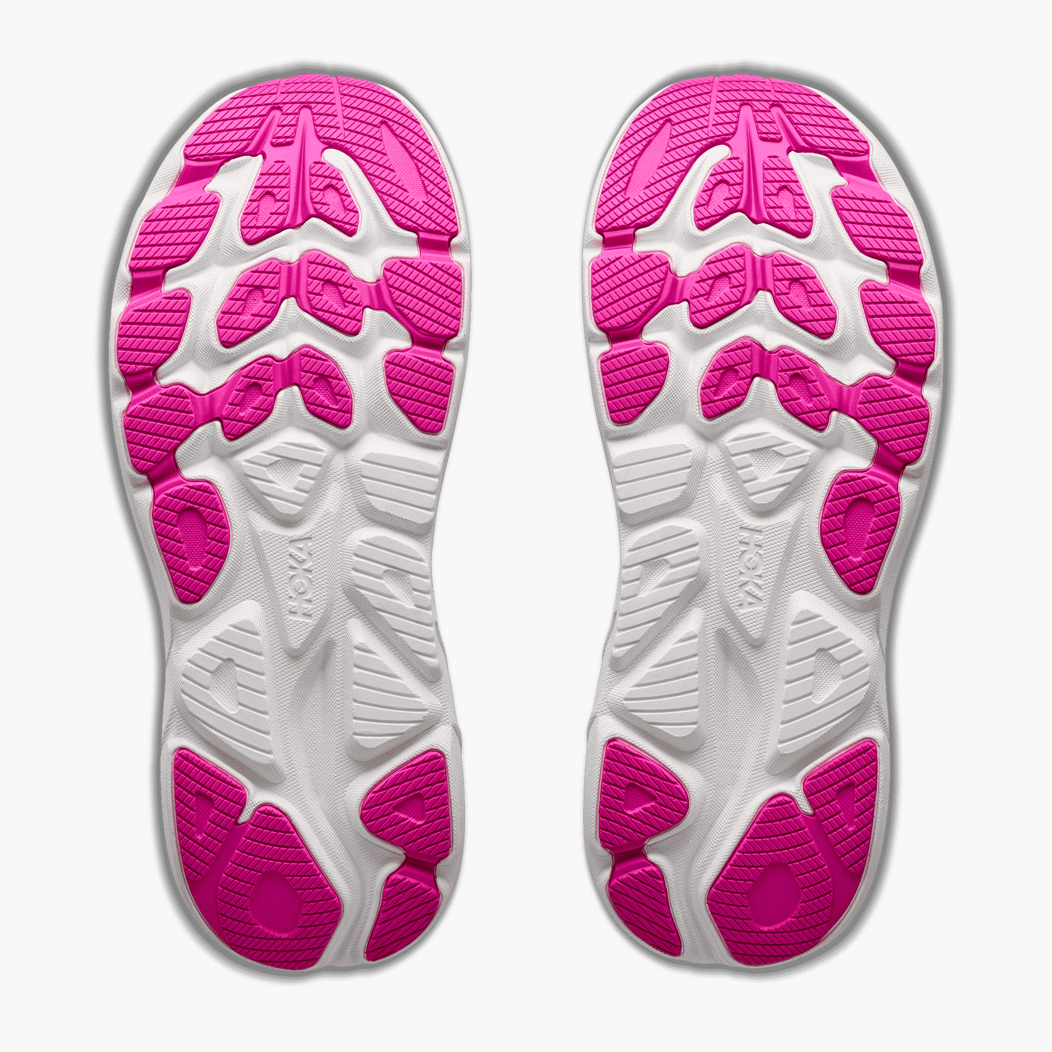 Sole angle shot of Women's Clifton 11 in Black / Neon Nebula