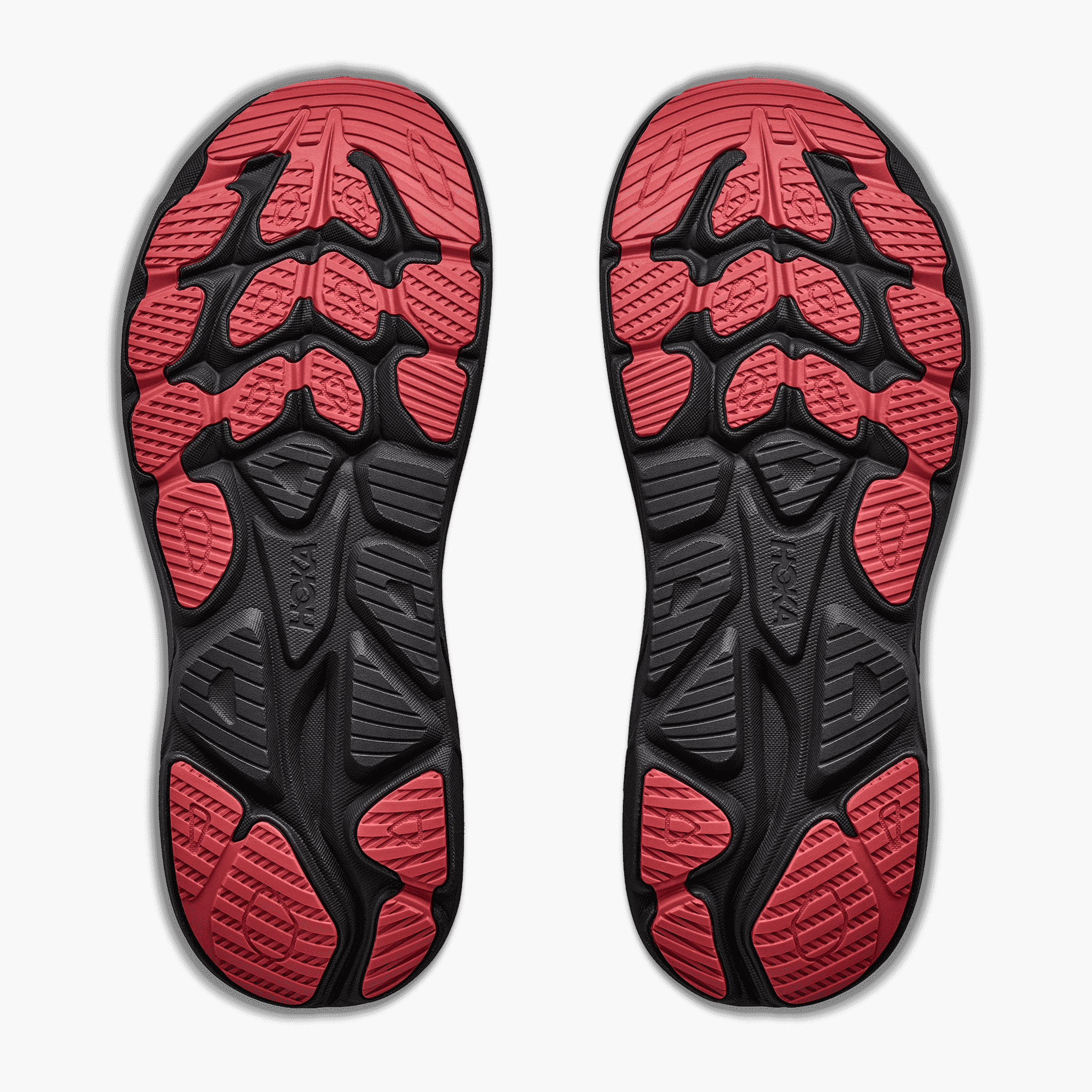 Sole angle shot of Men's Clifton 11 Gore-Tex in River Rock Grey / Carbon Black