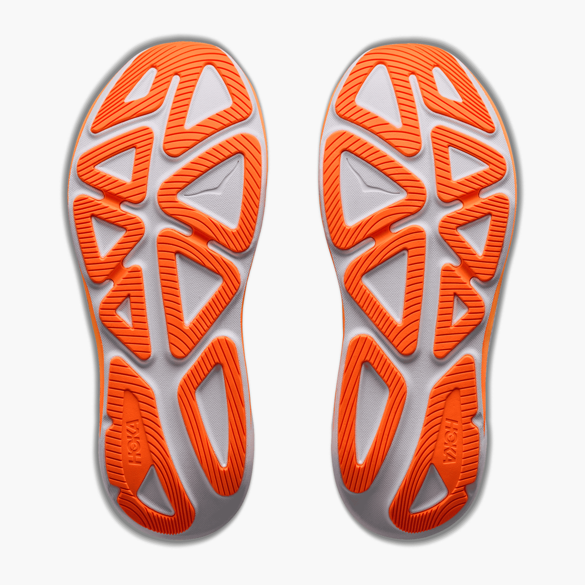 Sole angle shot of Men's Clifton Pro in Cosmic Grey / Black