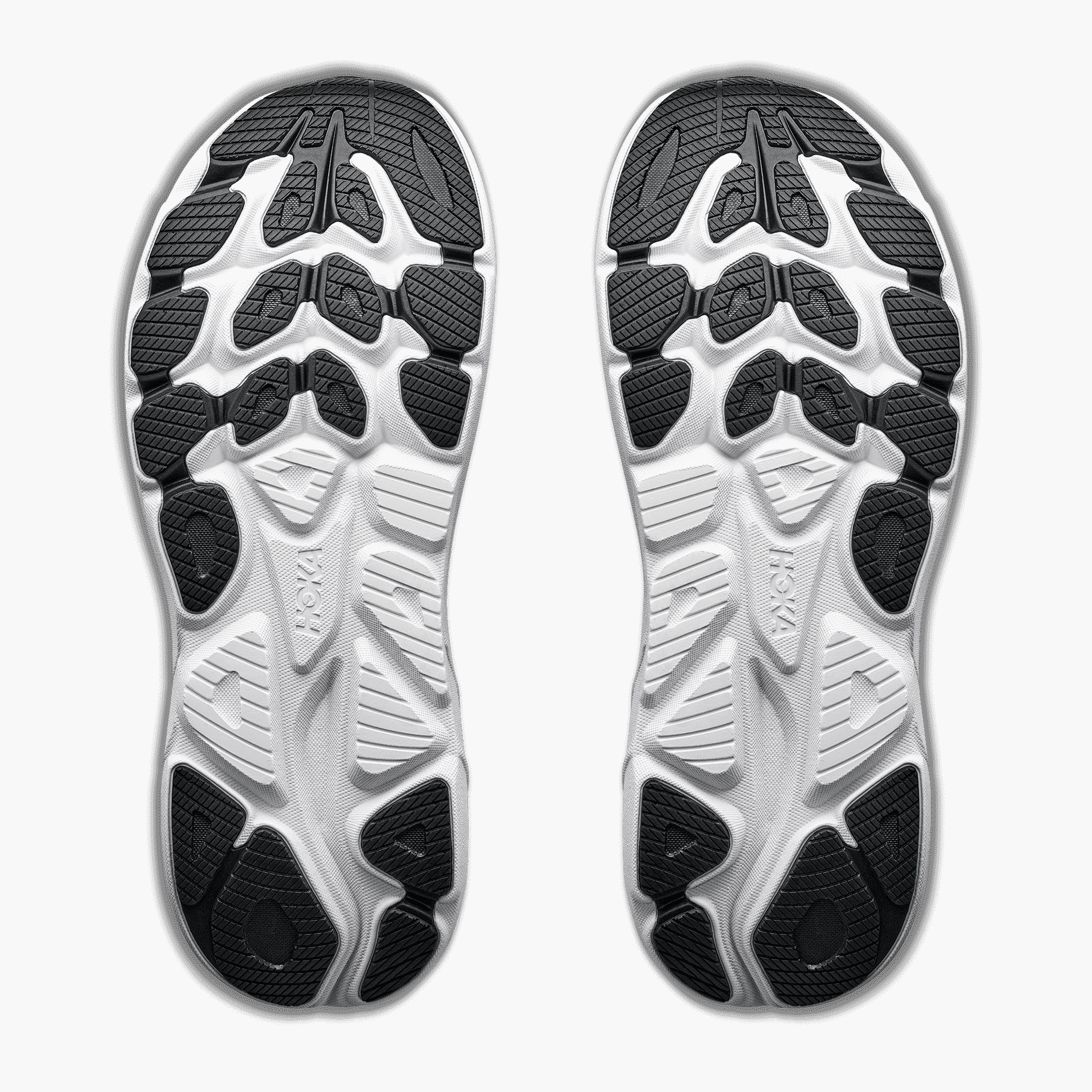 Sole angle shot of Men's Clifton 11 in Galactic Grey / Stellar Grey