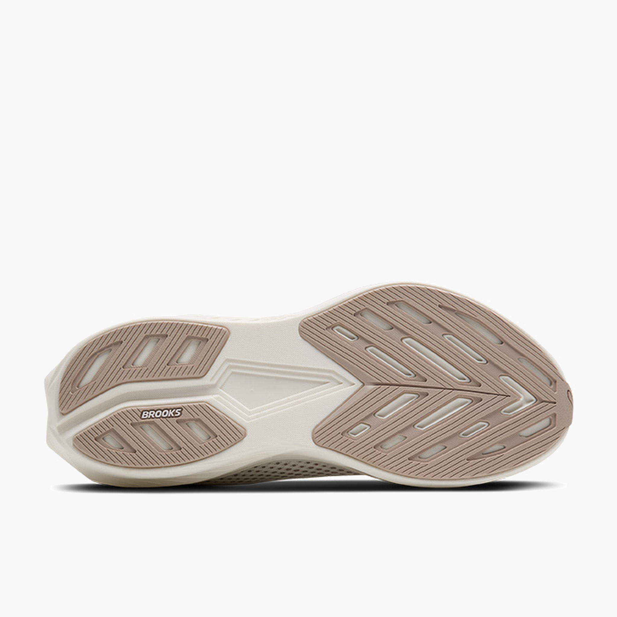 Sole angle shot of Women's Hyperion 3 in Coconut / Bronze / Mushroom