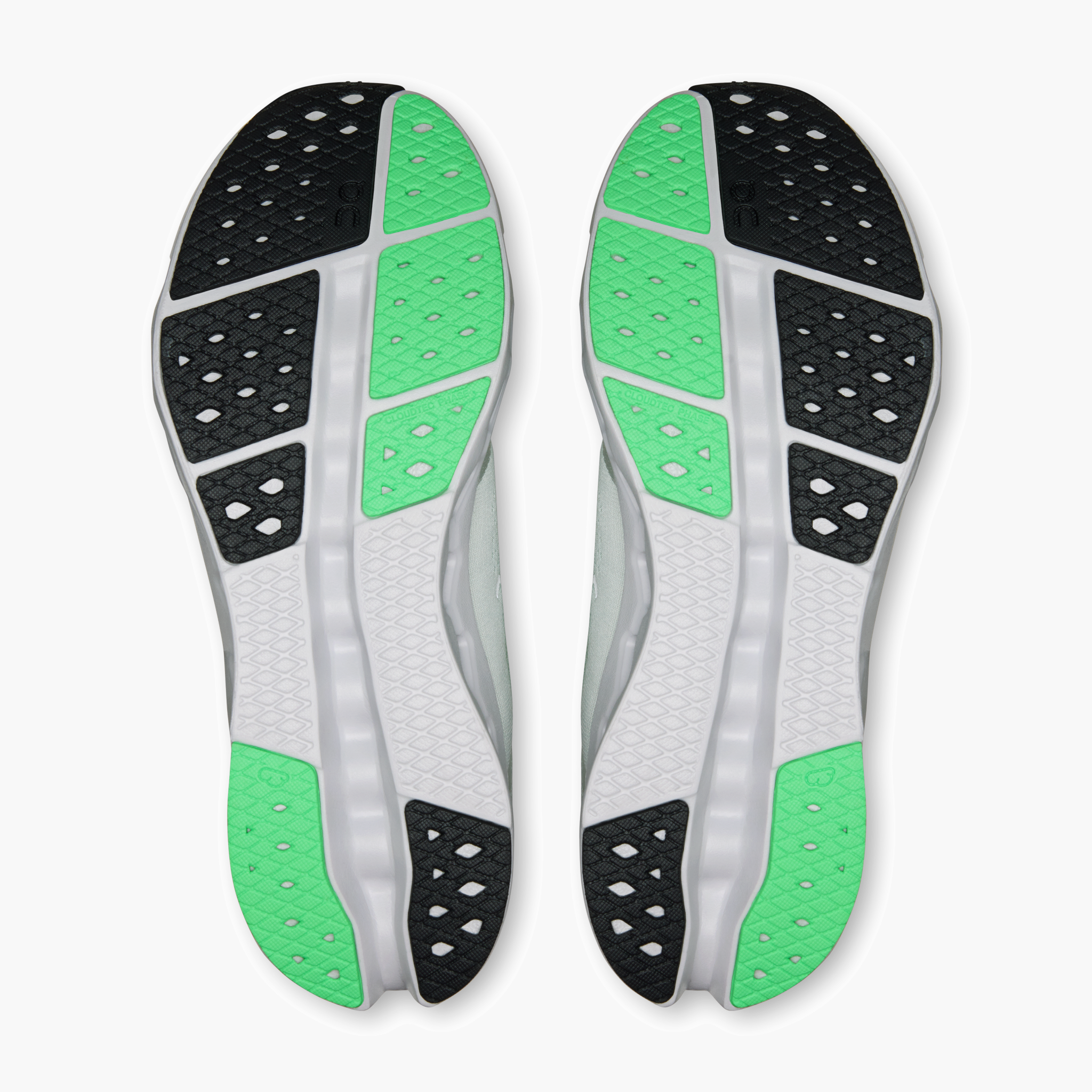 Sole angle shot of Men's Cloudsurfer 2 in Surf / Glacier