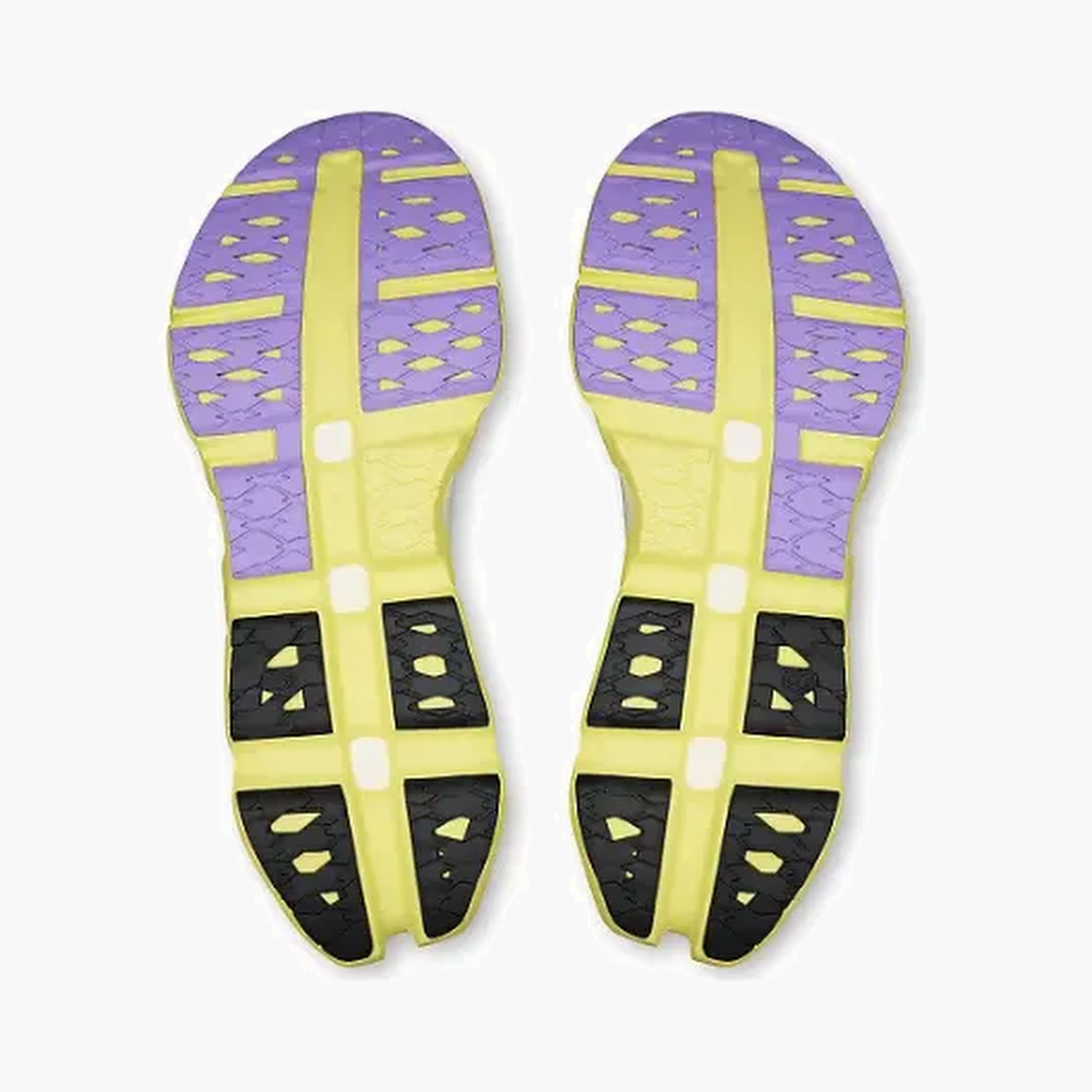 Sole angle shot of All Gender Cloudmonster Hyper Lightspray in Limelight | Bloom
