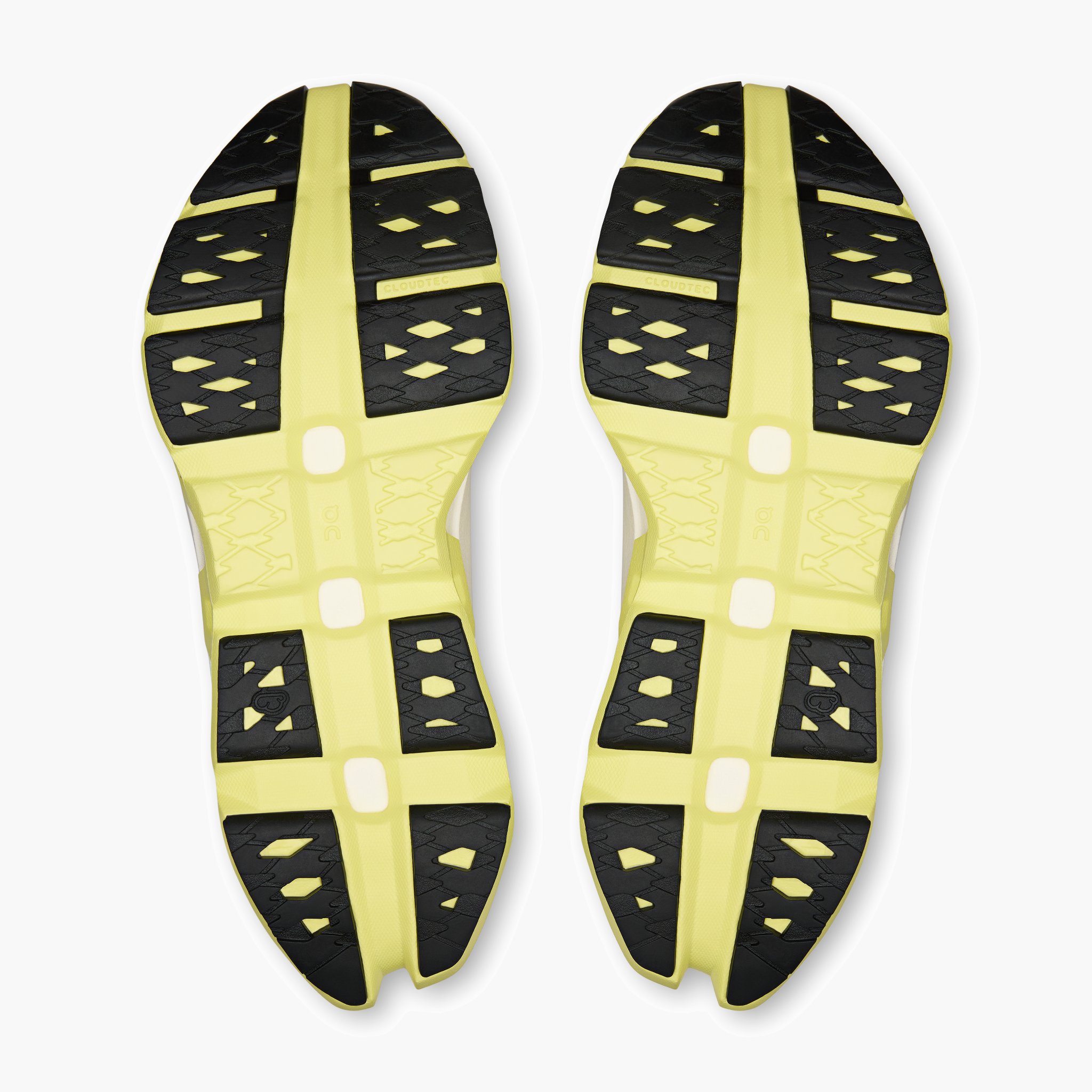 Sole angle shot of Women's Cloudmonster 3 Hyper in Lily | Limelight