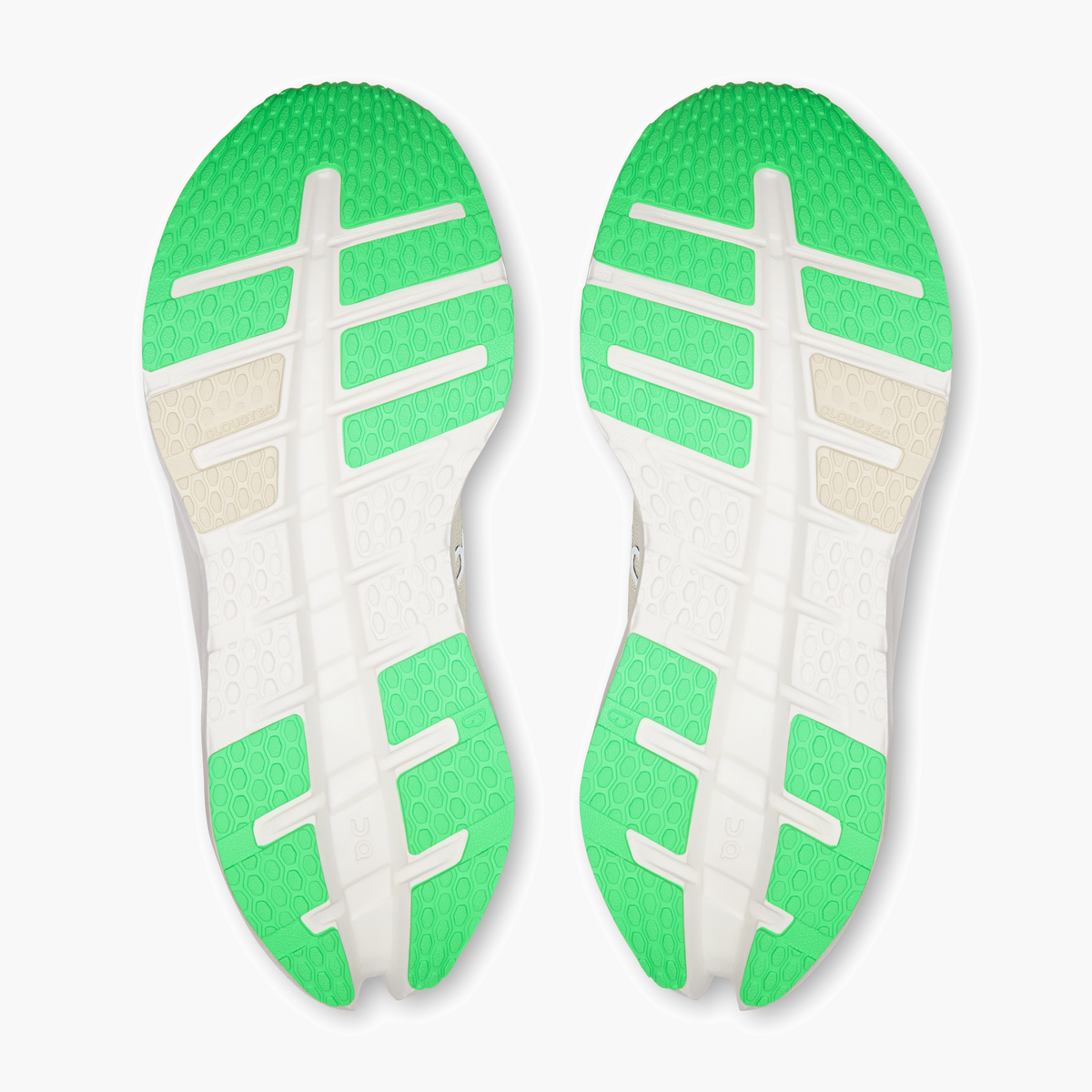 Sole angle shot of Women's Cloudrunner 3 in Ghost | Verdite